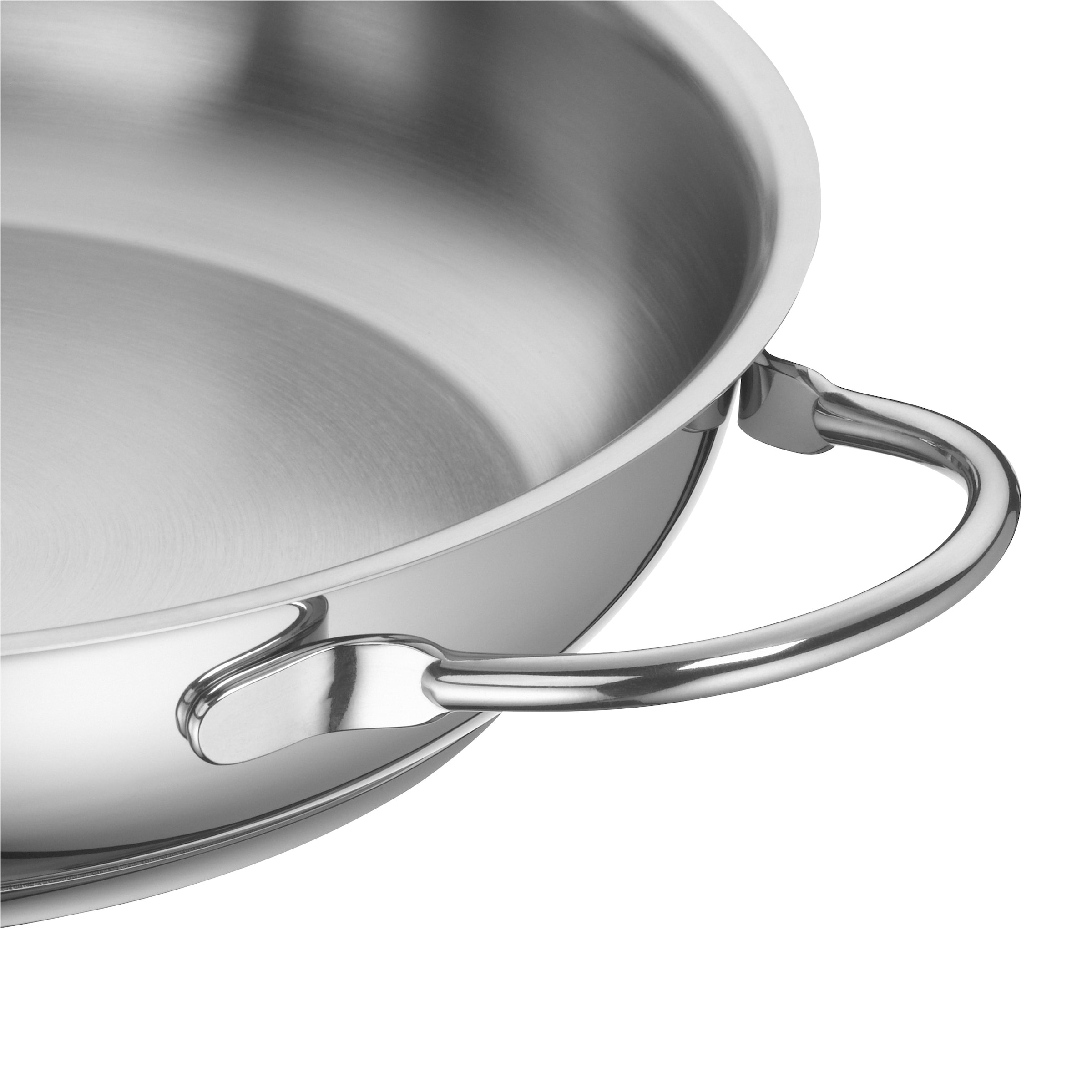 WMF Servierpfanne »Profi«, Cromargan® Edelstahl Rostfrei 18/10, (1 tlg.), 24 cm, TransTherm-Allherdboden, optimale Wärmespeicherung /-verteilung