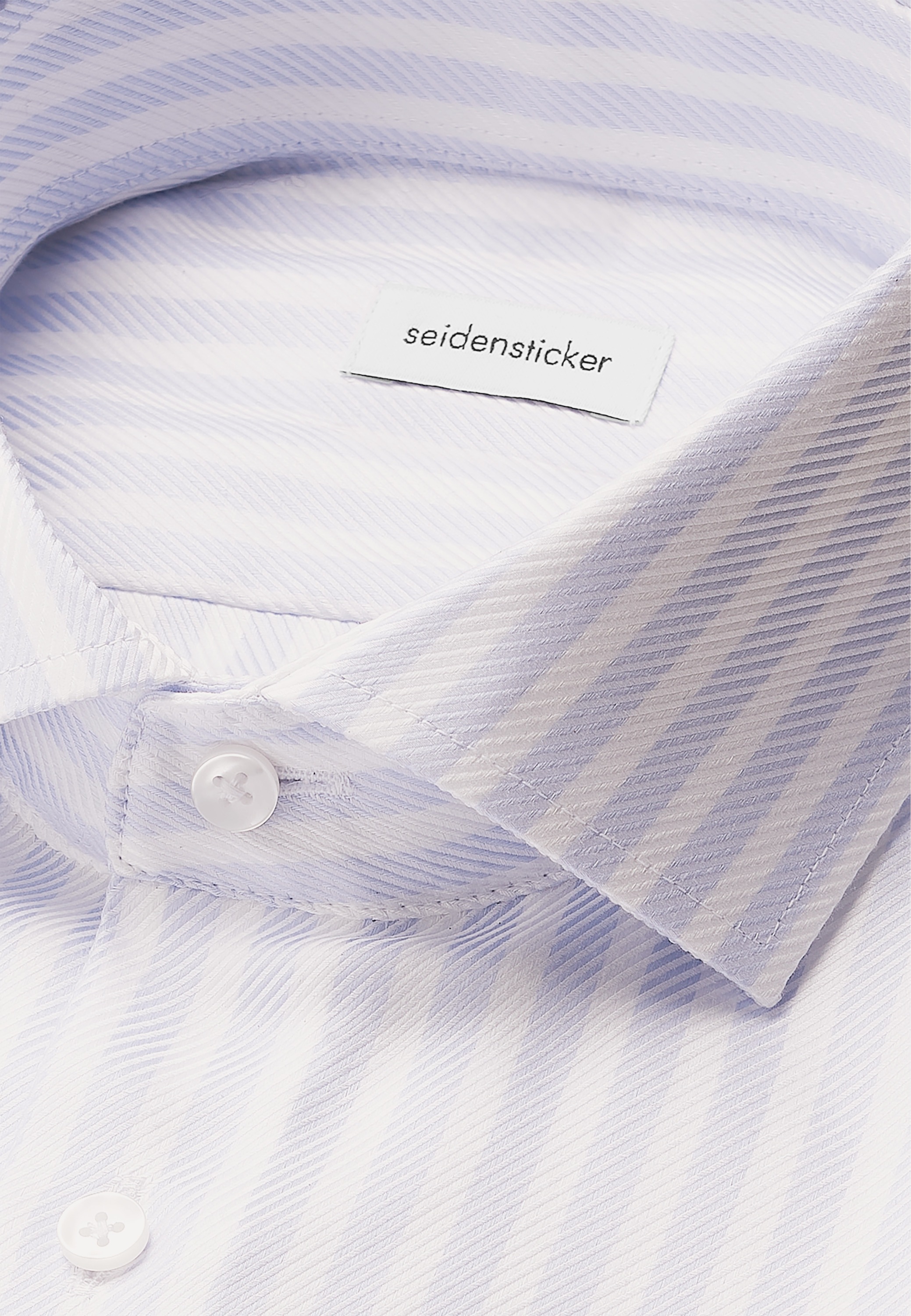 seidensticker Businesshemd »Schwarze Rose« Slim 1/1 Kentkragen Gestreift