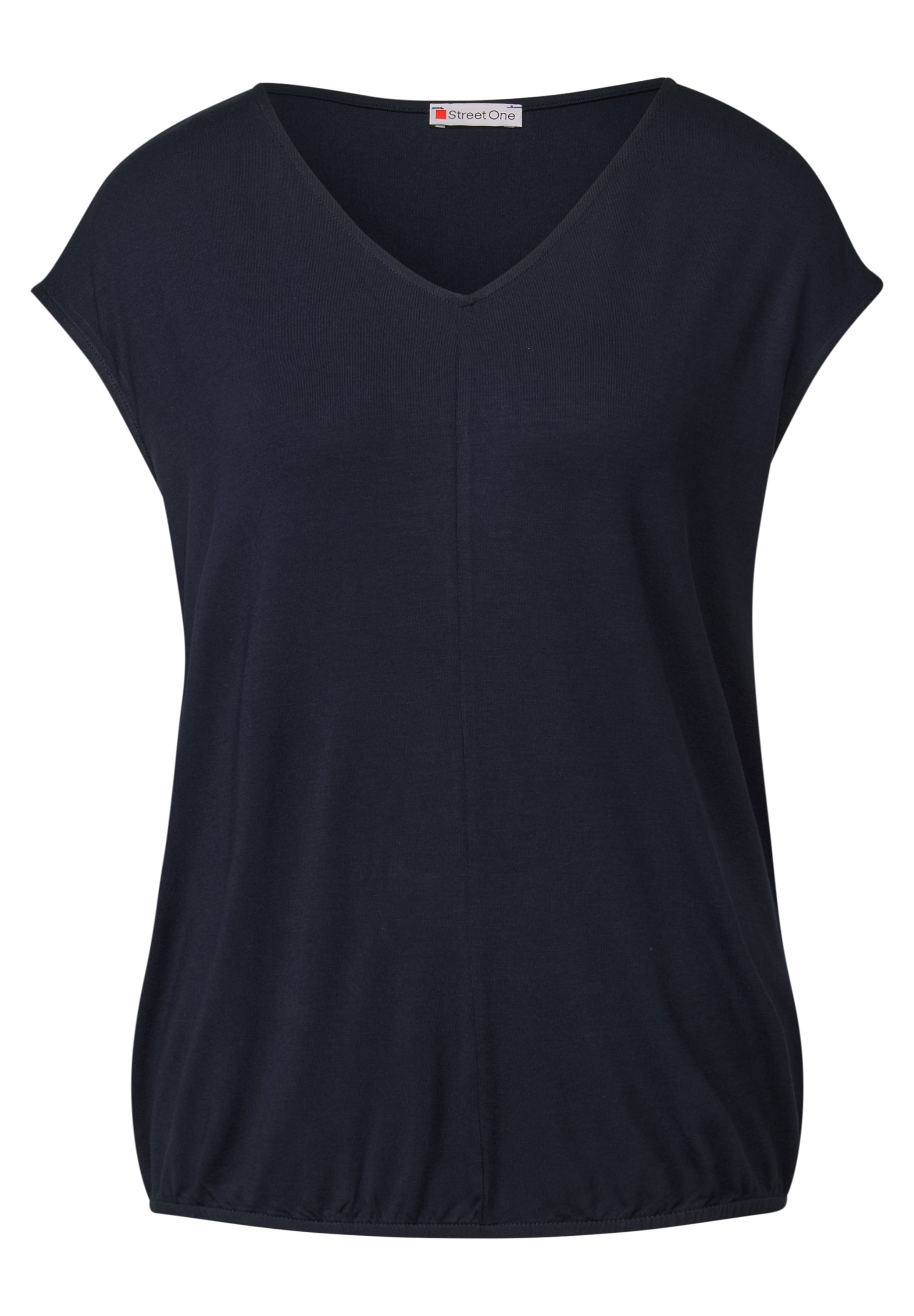 STREET ONE T-Shirt, bestehend aus einem Materialmix