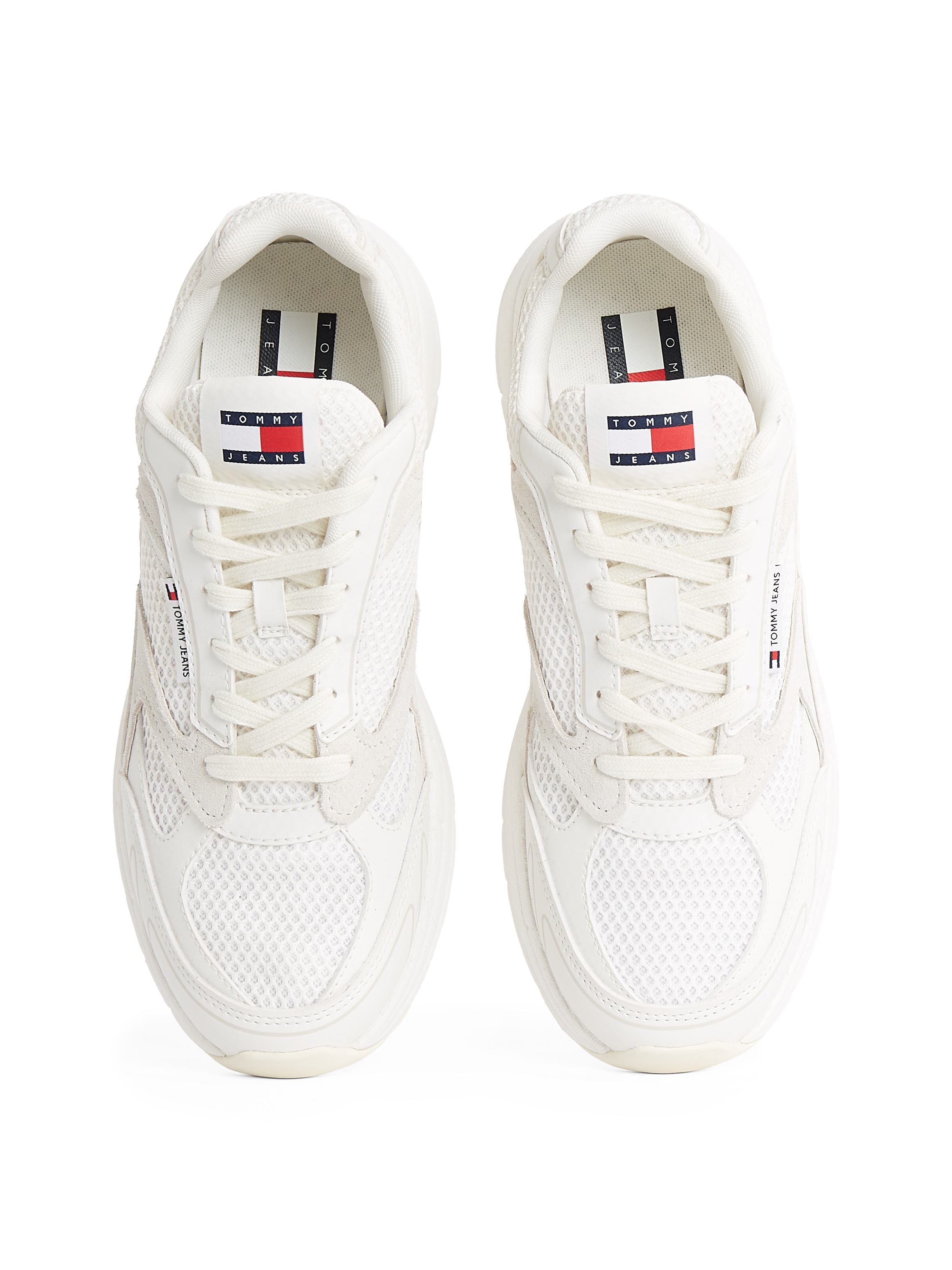 Tommy Jeans Sneaker »THE CONEY«, Freizeitschuh, Halbschuh, Schnürschuh mit seitlichem Label