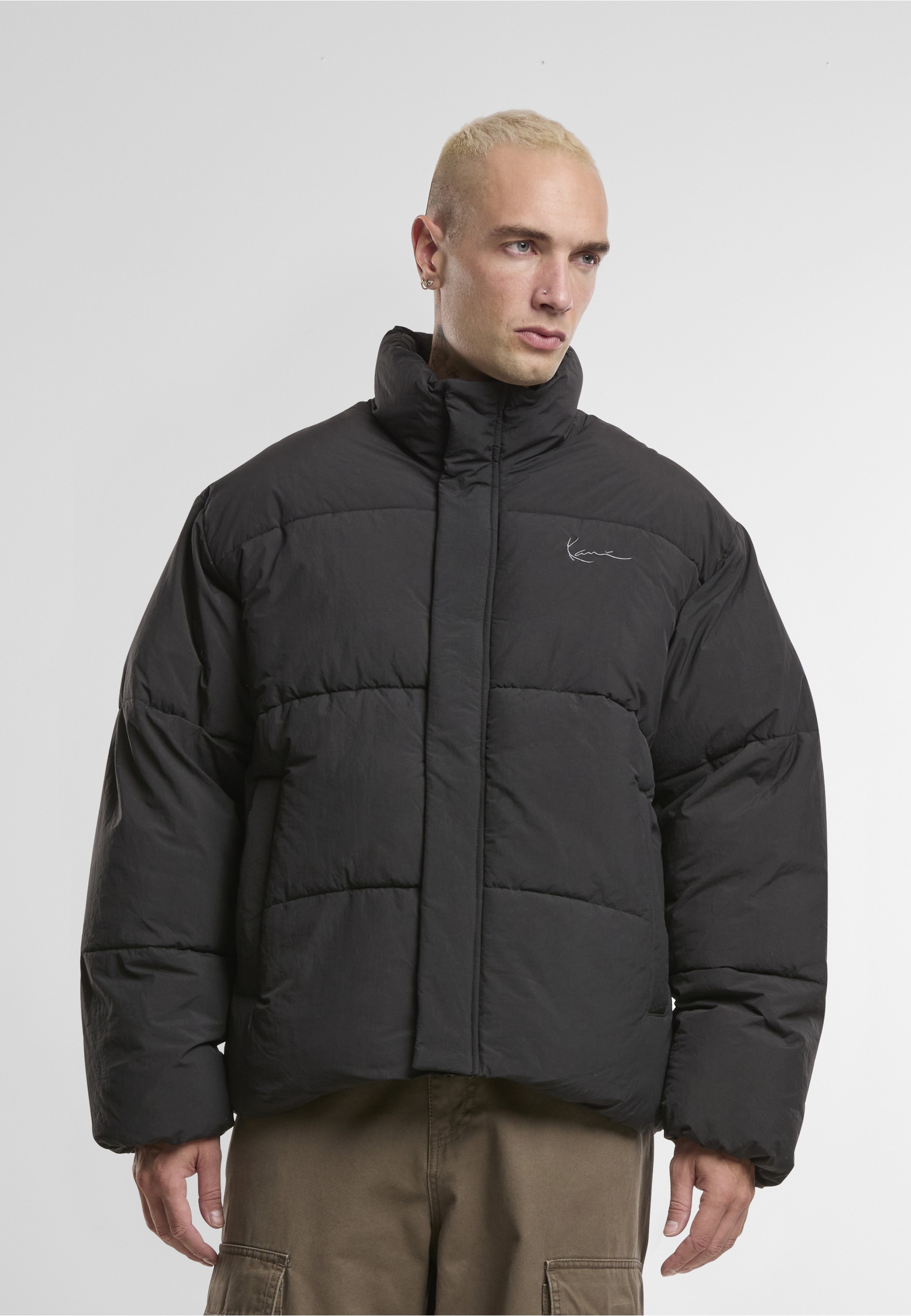 Karl Kani Winterjacke »Karl Kani Karl Kani Small Signature Puffer Jacket« 1 Stk. tlg. ohne Kapuze