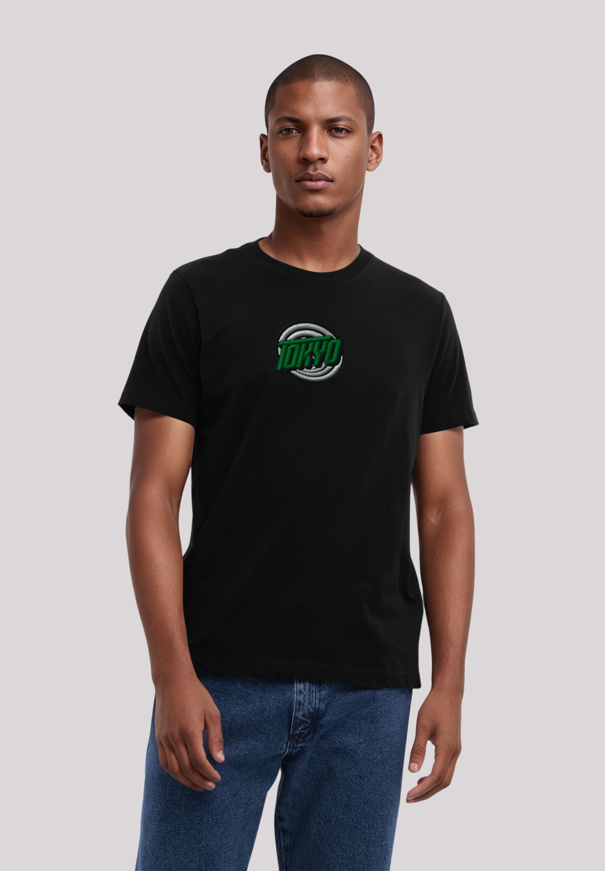 F4NT4STIC T-Shirt "Tokyo Stickerei" Premium Qualität günstig online kaufen