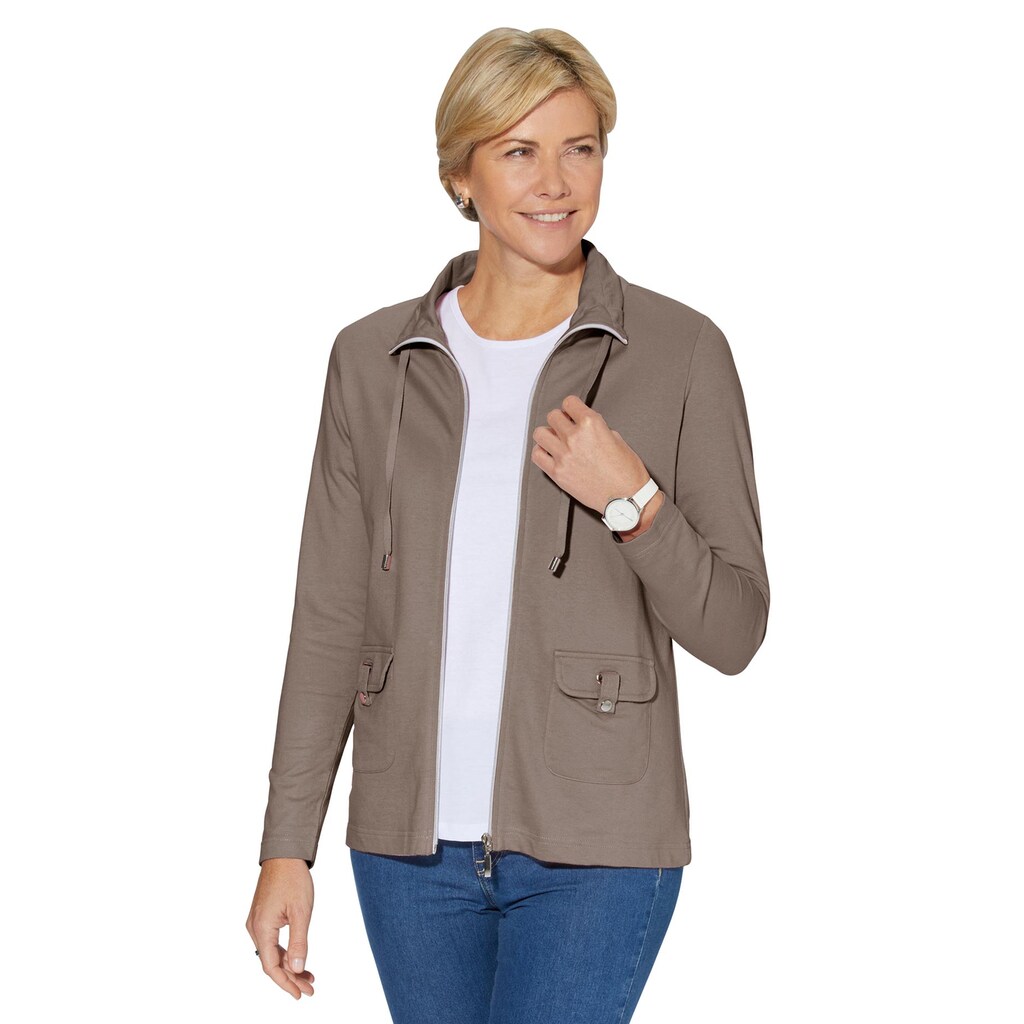 Casual Looks Shirtjacke »Shirtjacke«, (1 tlg.)