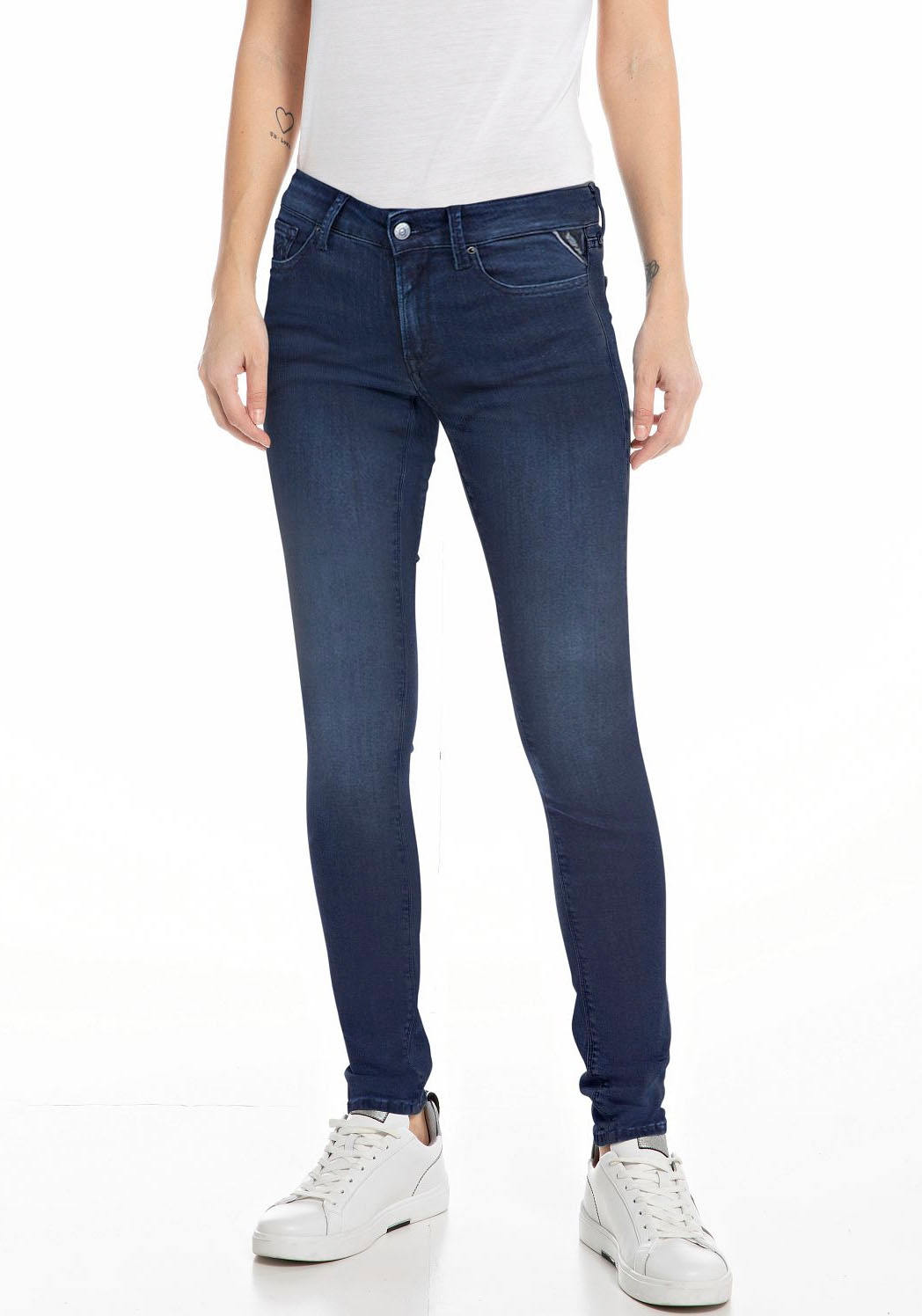 Replay 5-Pocket-Jeans "NEW LUZ Skinny Fit", in Ankle-Länge