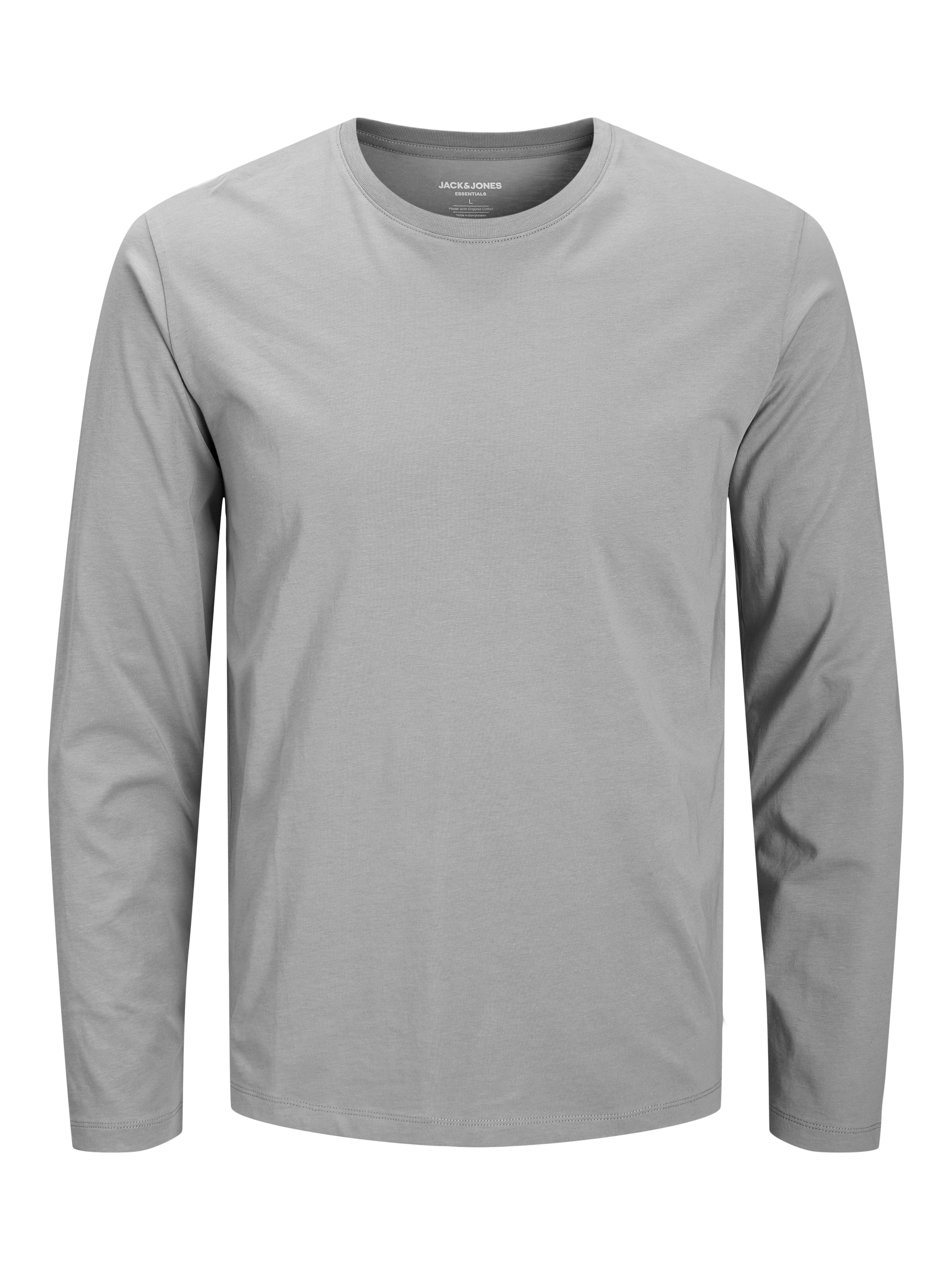 Jack & Jones Rundhalsshirt »JJEORGANIC BASIC TEE LS O-NECK NOOS«