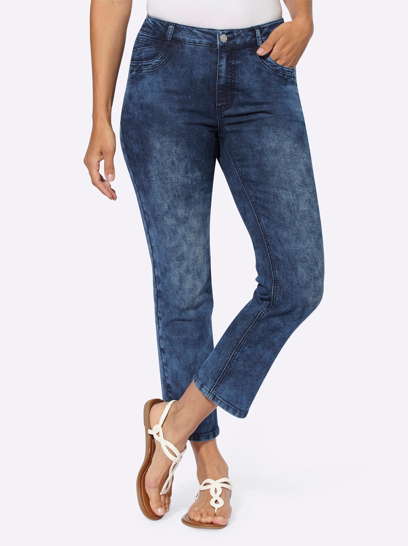 Casual Looks 5-Pocket-Jeans, (1 tlg.) günstig online kaufen