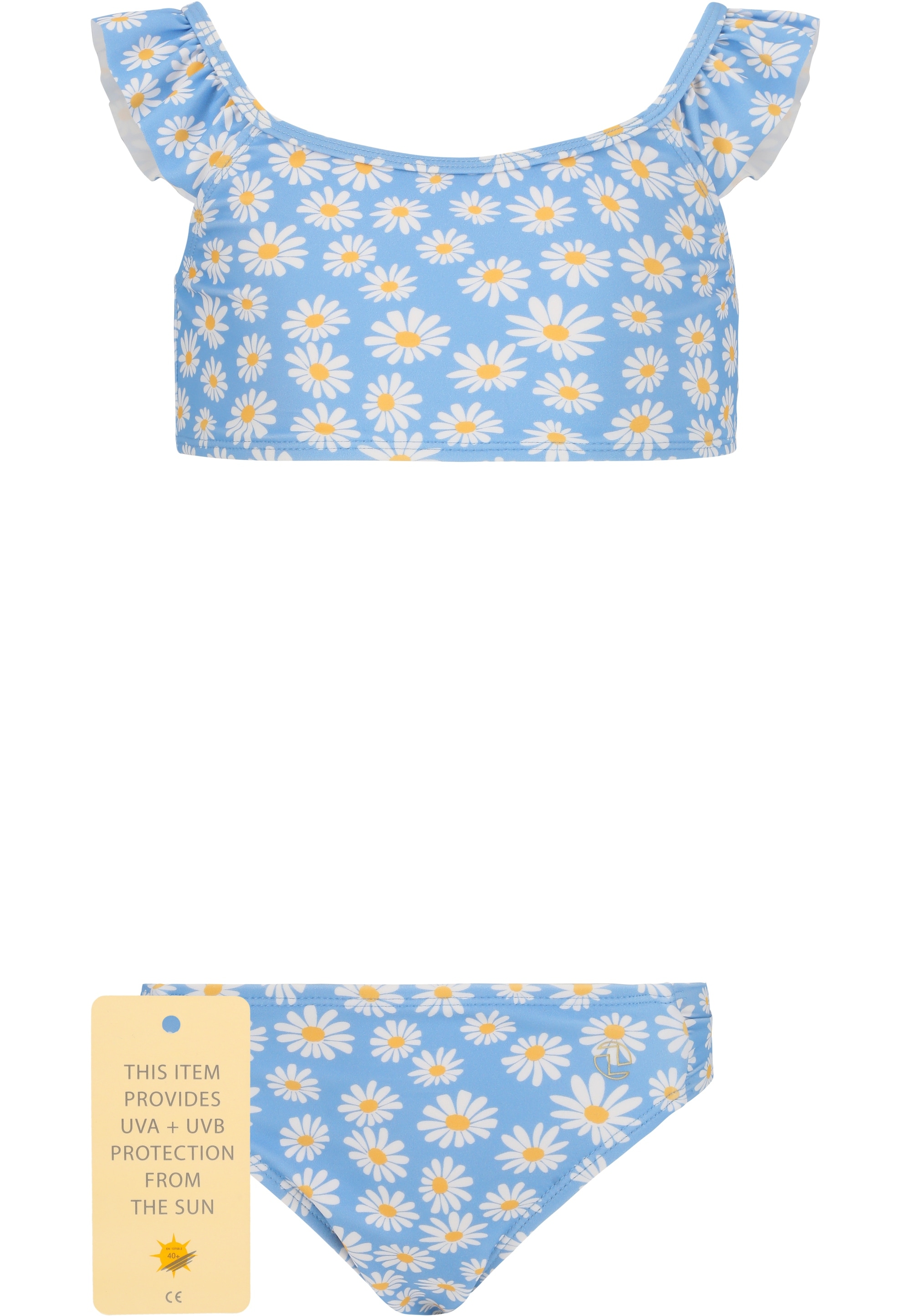 ZIGZAG Balconette-Bikini "Carly" Panty, 2 Stk. mit stylischem Rüschendetail