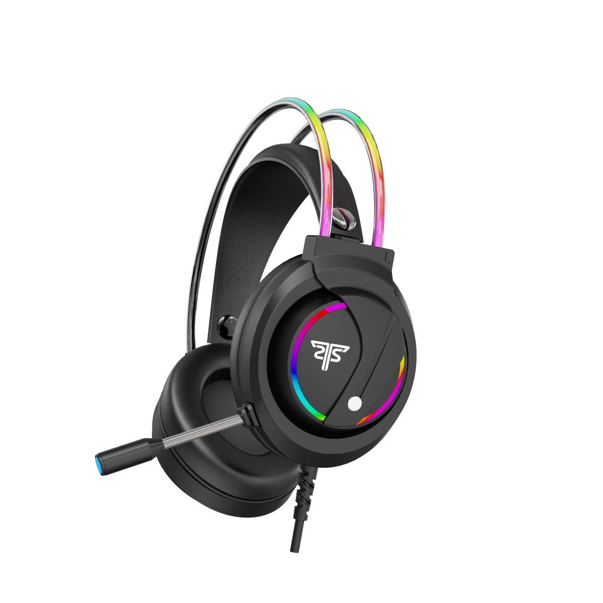 Hyrican Tastatur- und Headset-Set »Striker-Gaming-Set Gaming-Tastatur ST-MK91; Halo ST-GH707 Headset« mit RGB-Beleuchtung, kabelgebunden