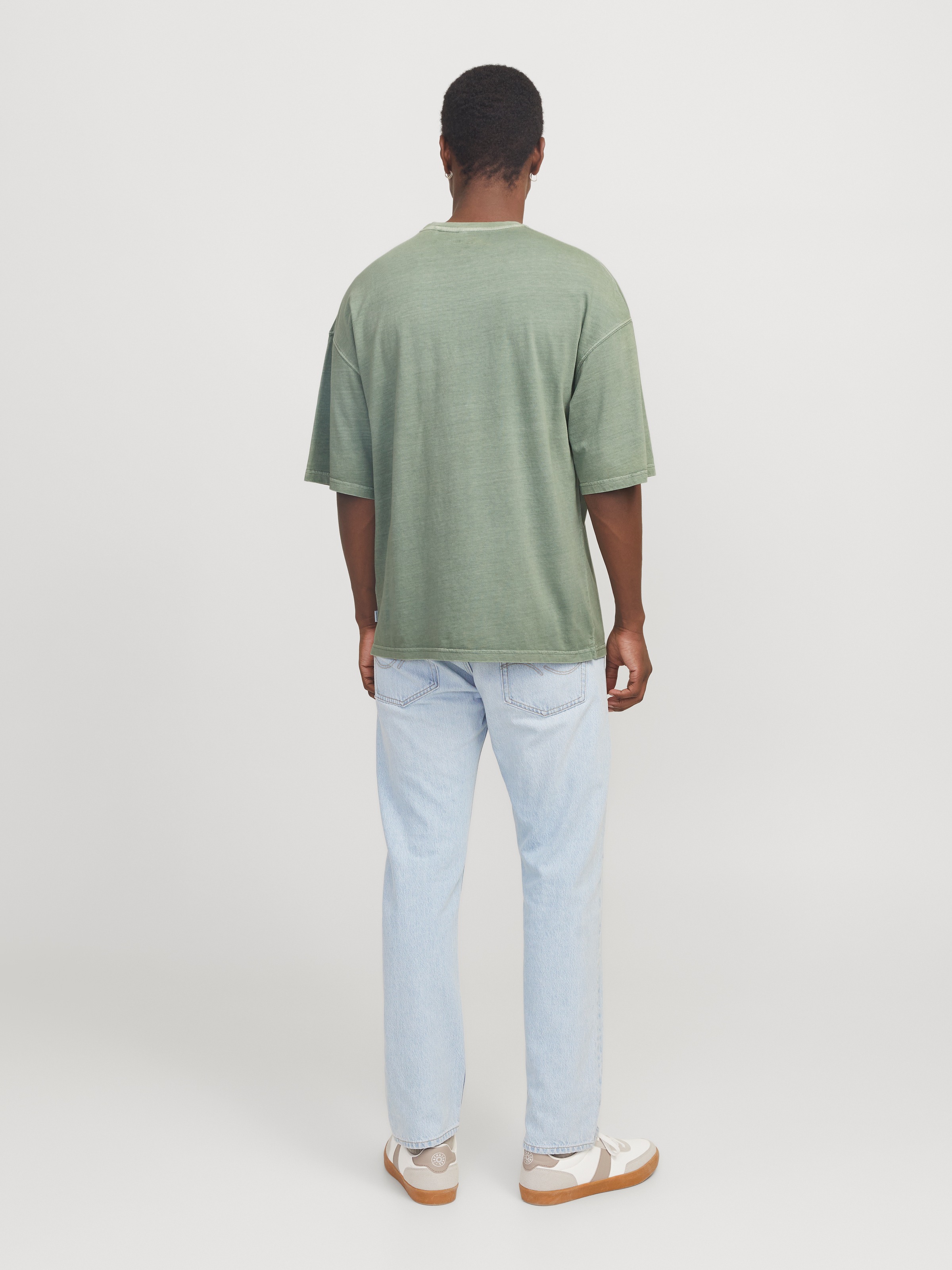 Jack & Jones Rundhalsshirt »JJECHARGE FADED TEE O-NECK NOOS«, mit Rundhalsausschnitt