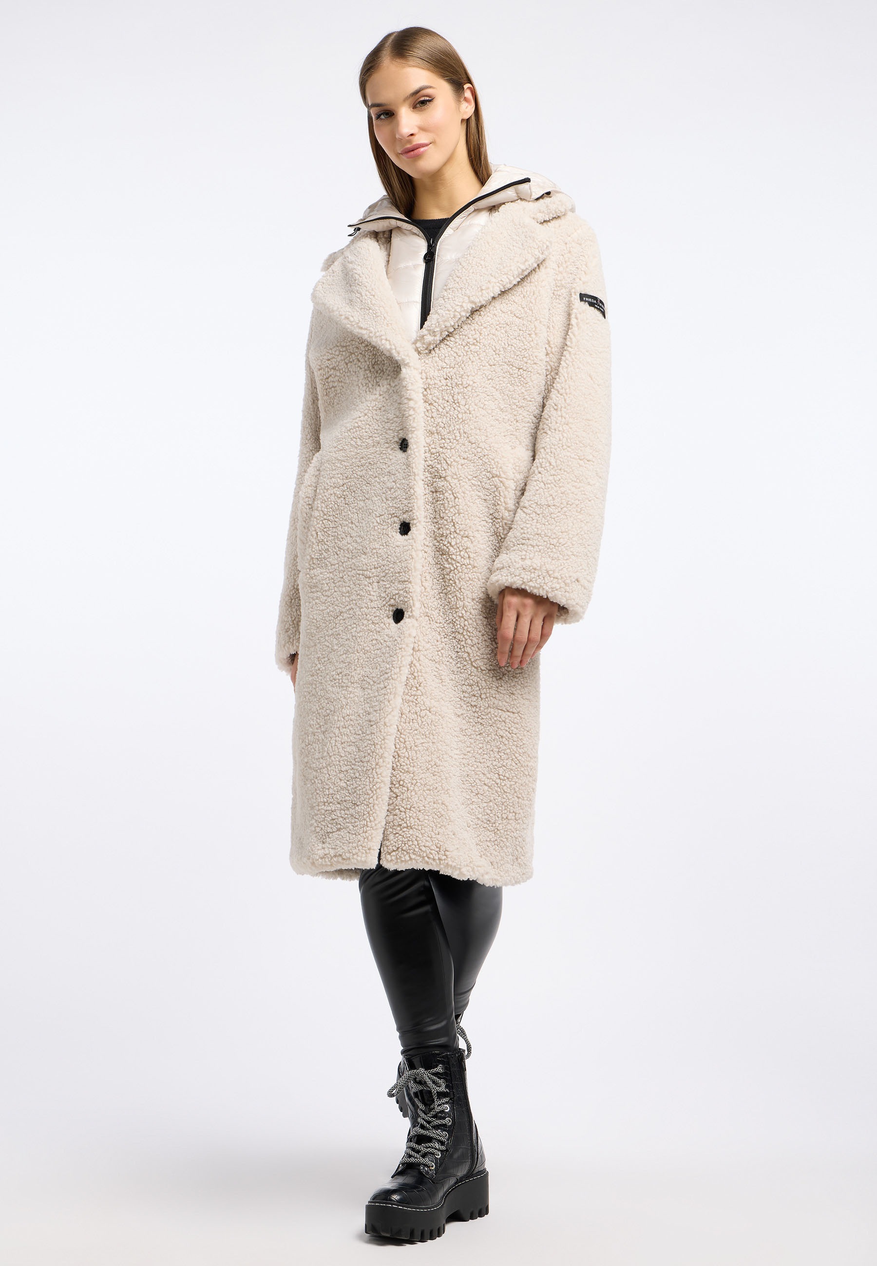 Frieda & Freddies Fellimitatmantel "Fake Fur Coat / Gine2" günstig online kaufen