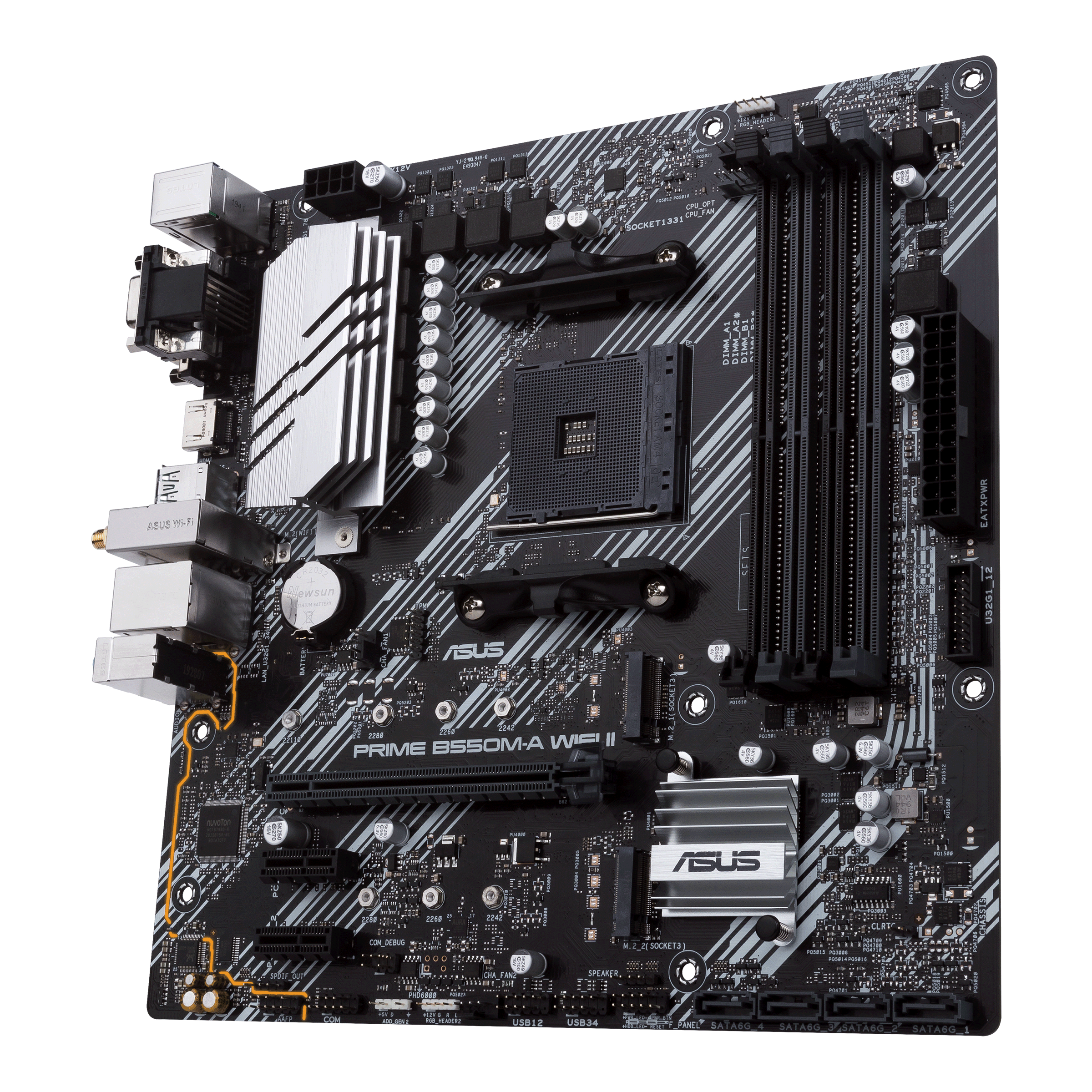 Asus Mainboard »PRIME B550M-A WIFI II«