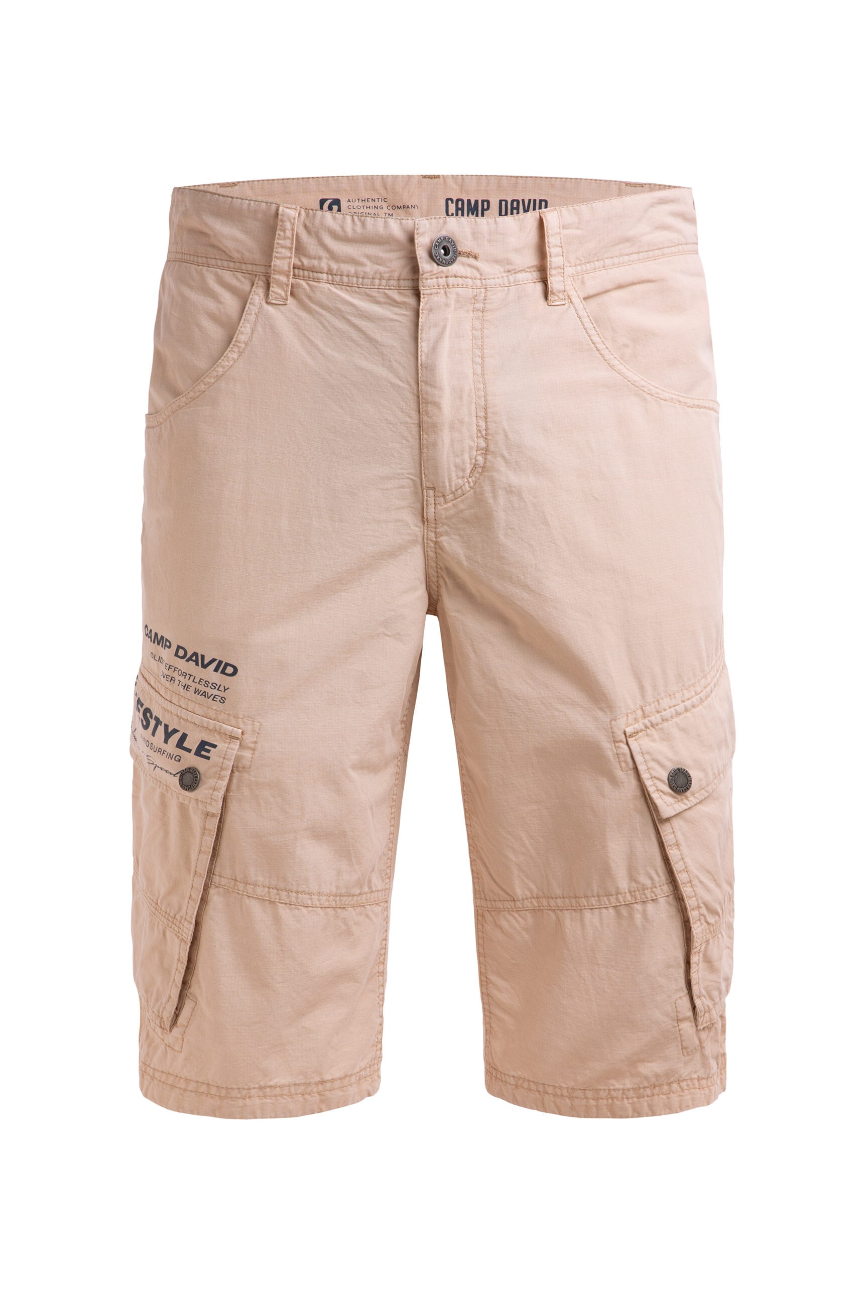 CAMP DAVID Shorts  aus Baumwolle