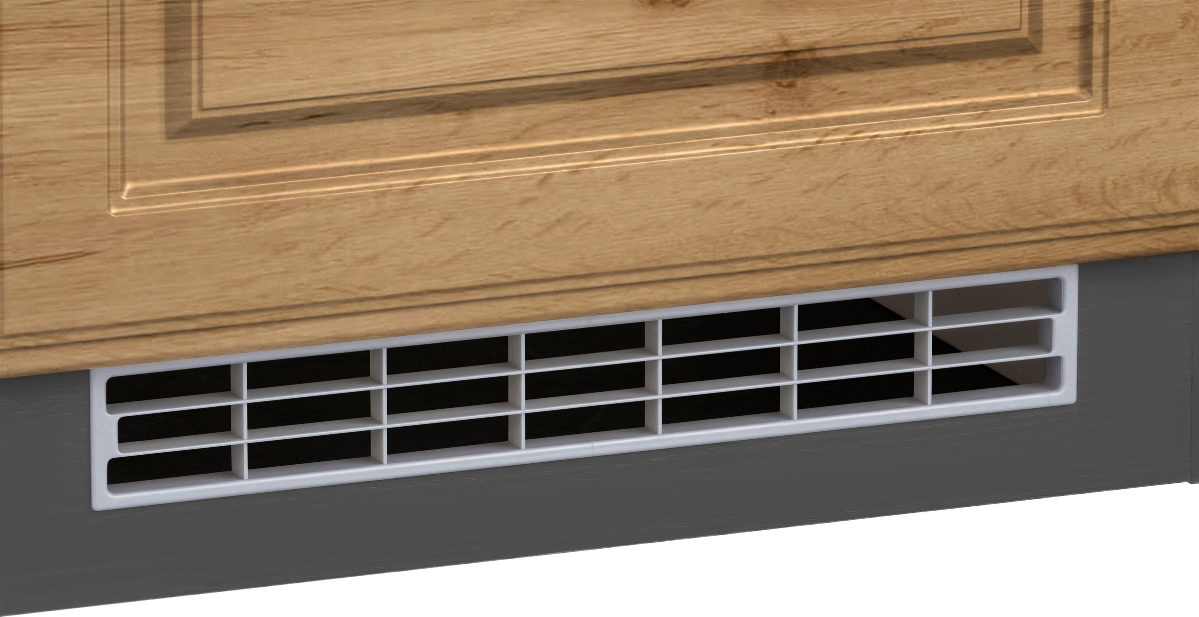 HELD MÖBEL Kühlumbauschrank »Stockholm«, 60 cm breit, hochwertige MDF-Fronten mit Fräsung