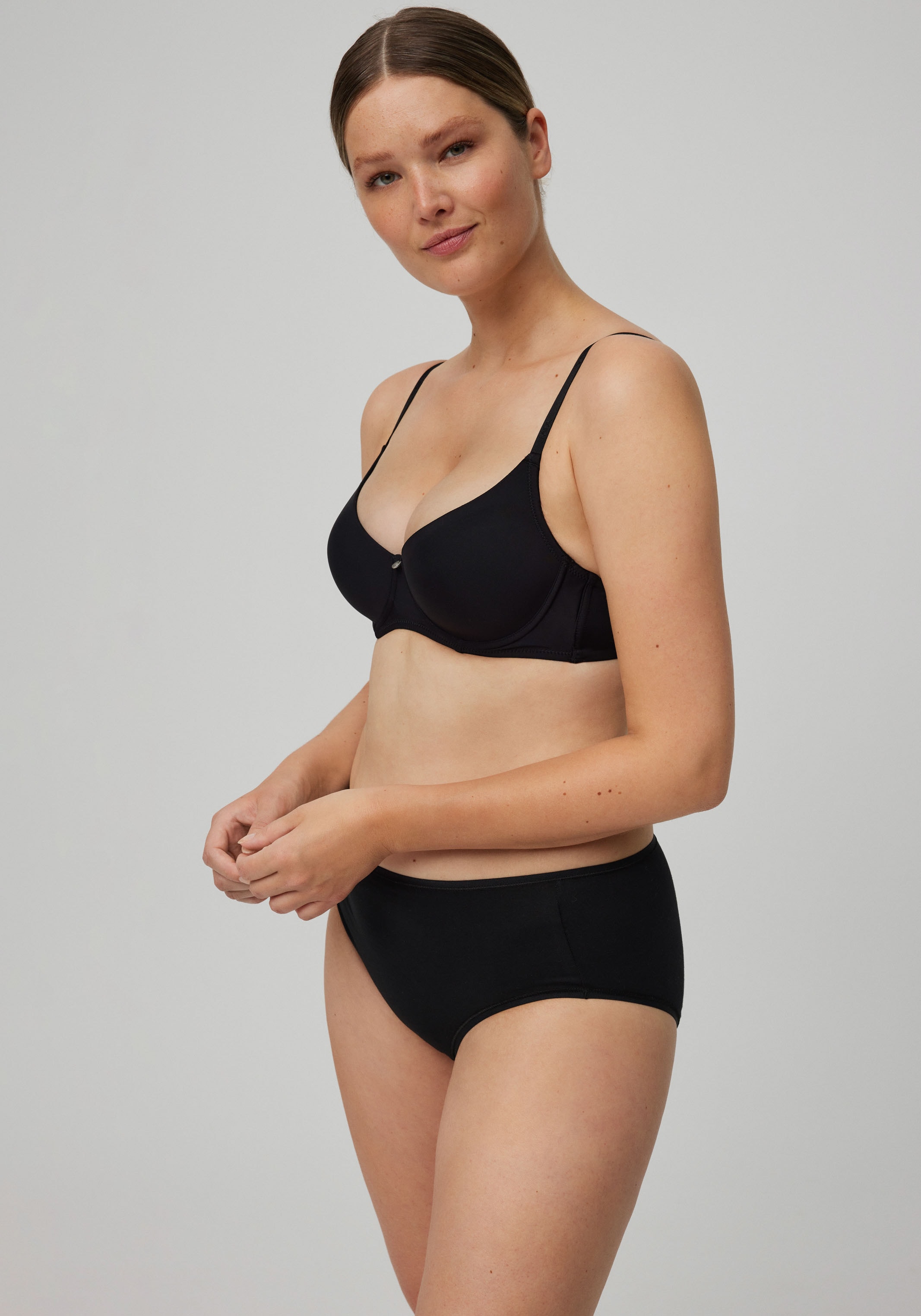 YSABEL MORA Maxislip »BASIC COLLECTION COTTON«, (2er Pack), mit bedecktem und hochgeschnittenem Fit für ein angenehmes Tragegefühl