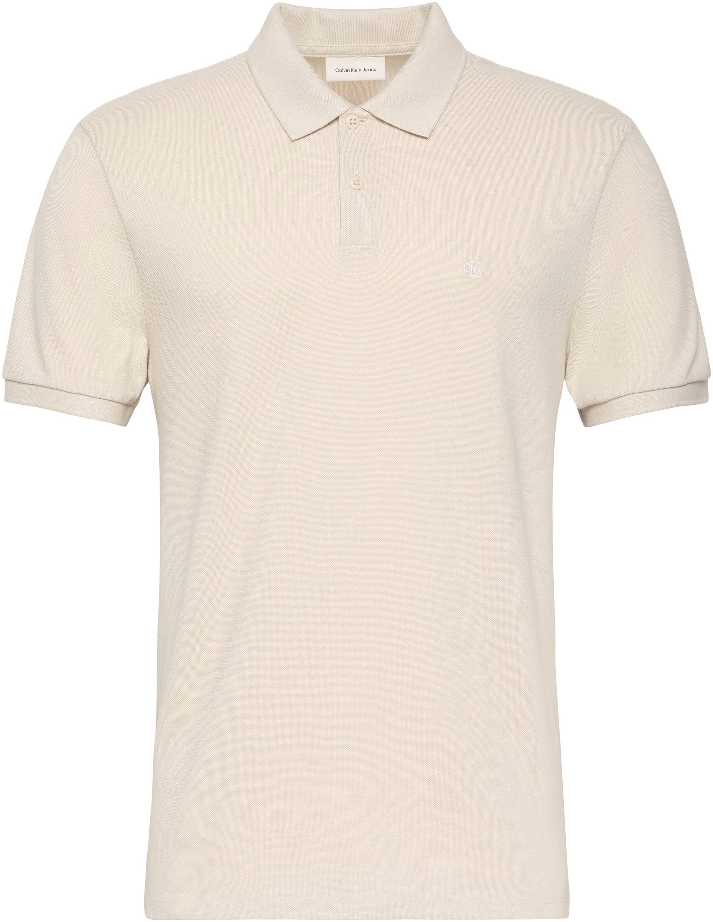 Calvin Klein Jeans Poloshirt "SS CASUAL PIQUE CLASSIC POLO" Mit Rundhalsaus günstig online kaufen