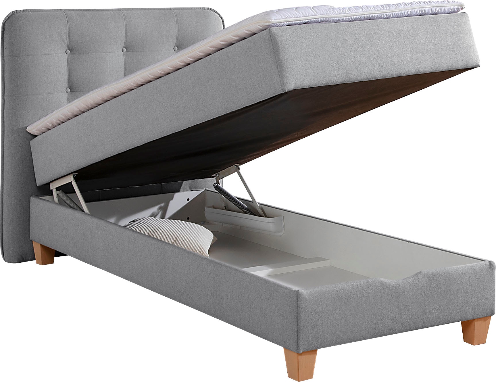 Home affaire Boxbett inklusive Kaltschaum-Topper und Bettkasten