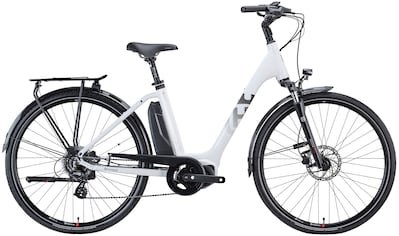 E-Bike »E-Citybike Eco City 1«, 8 Gang, Shimano, Nexus, Mittelmotor 250 W