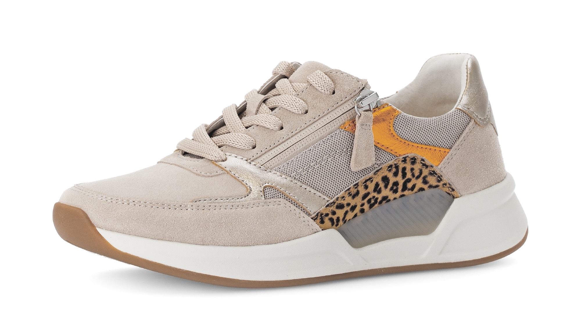 Gabor Rollingsoft Keilsneaker, Freizeitschuh, Halbschuh, Schnürschuh mit Ko günstig online kaufen