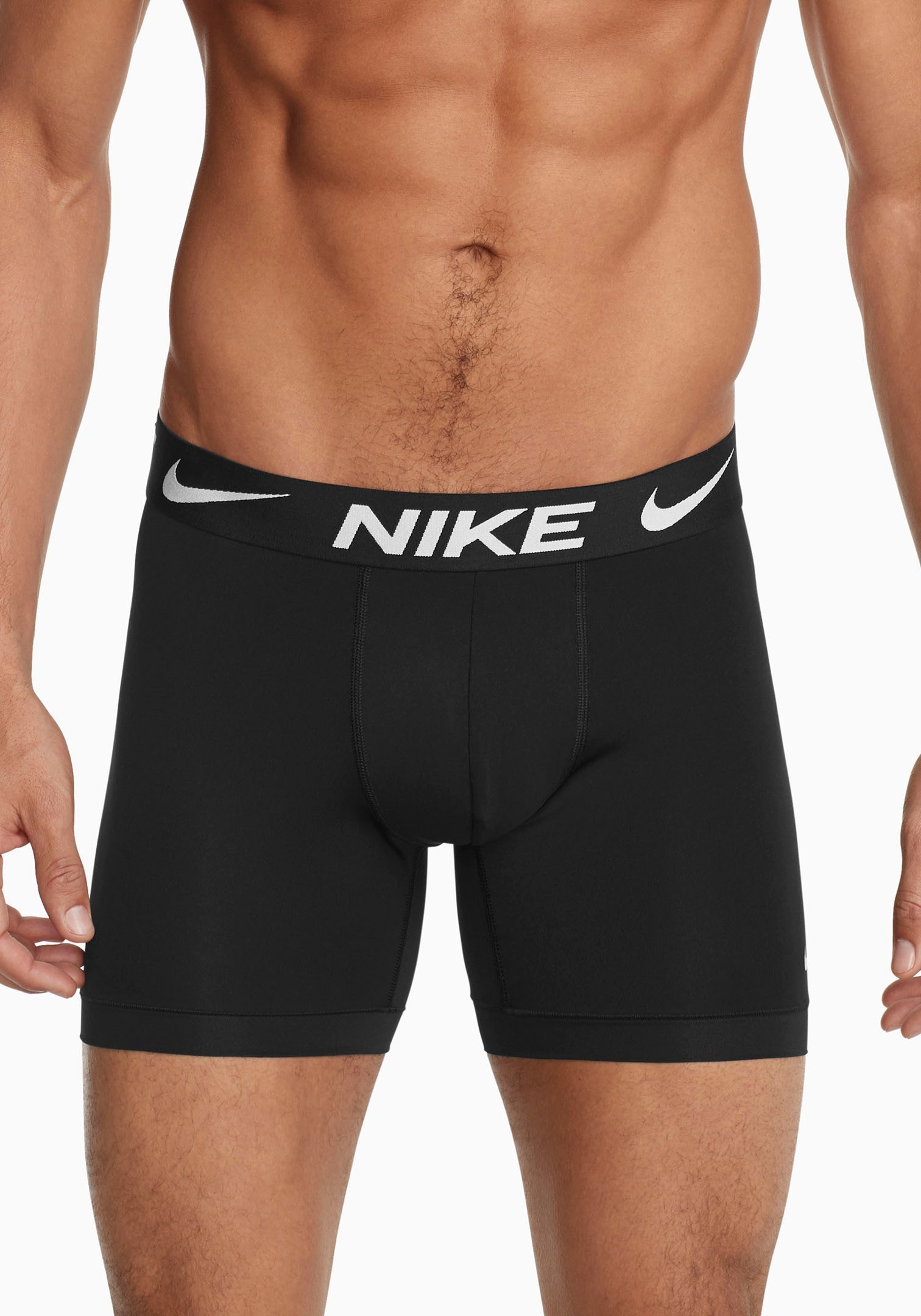 NIKE Underwear Boxer "BOXER BRIEF 3PK", (Packung, 3 St., 3er), mit Logo-Ela günstig online kaufen