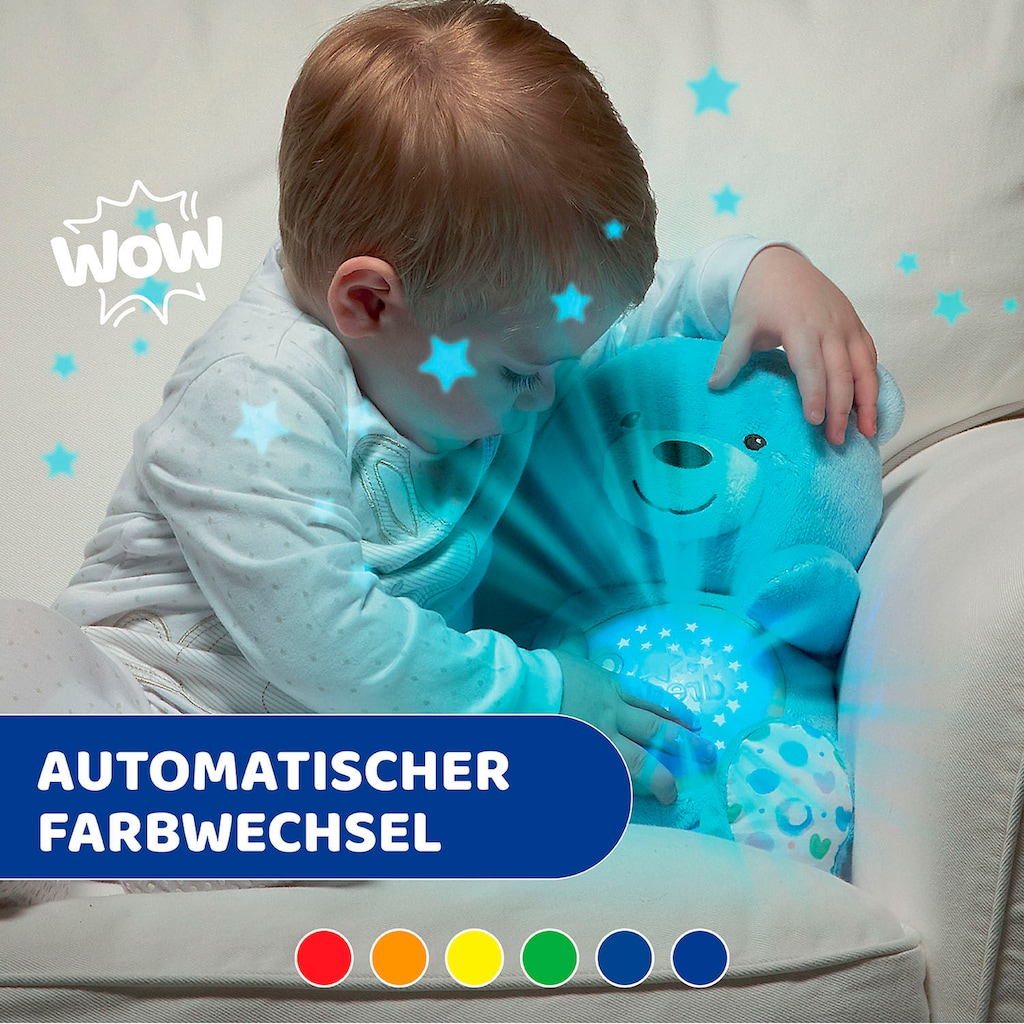 Chicco Kuscheltier »First Dreams Baby Bär, Hellblau«