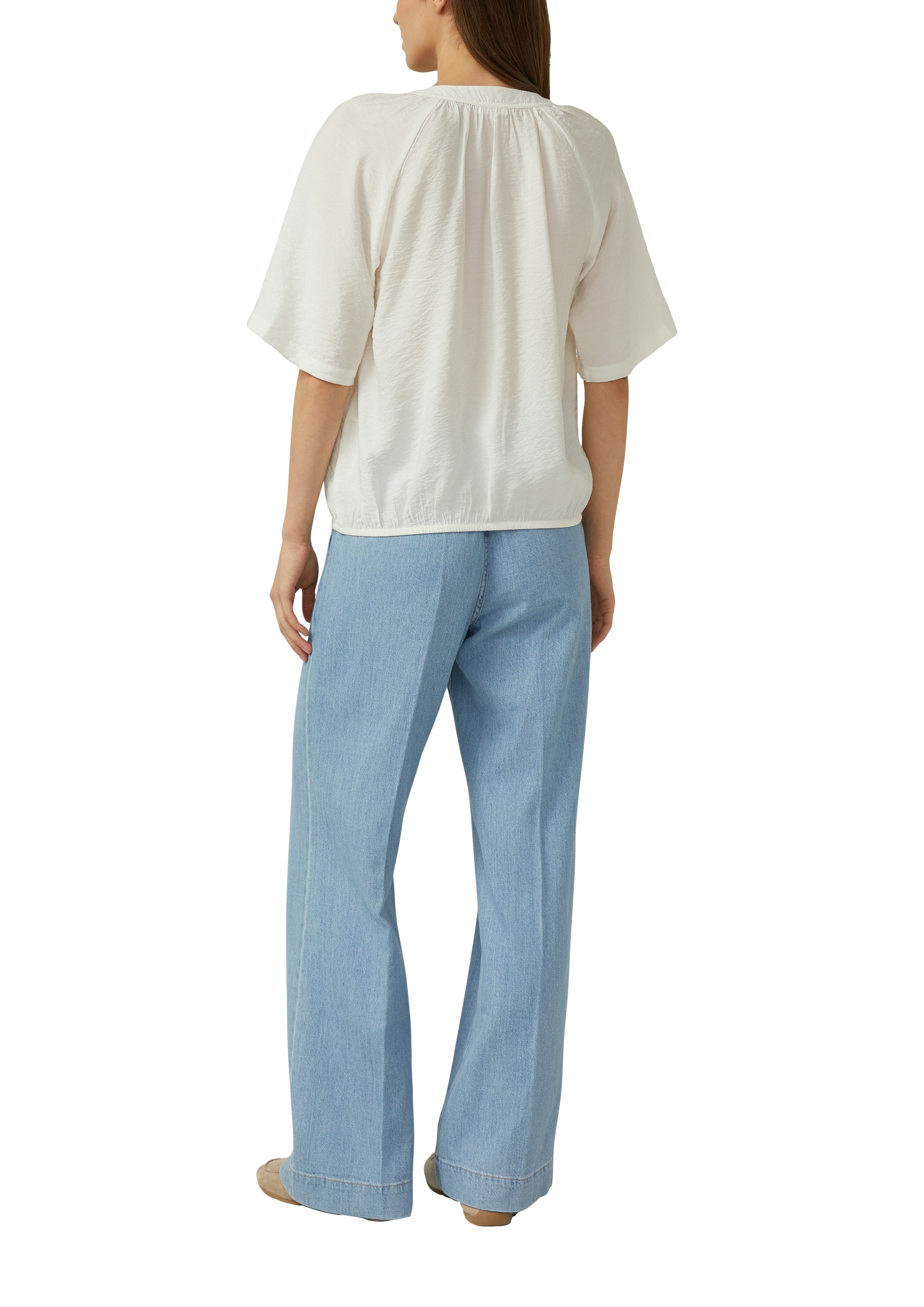 s.Oliver Klassische Bluse mit All-Over Print