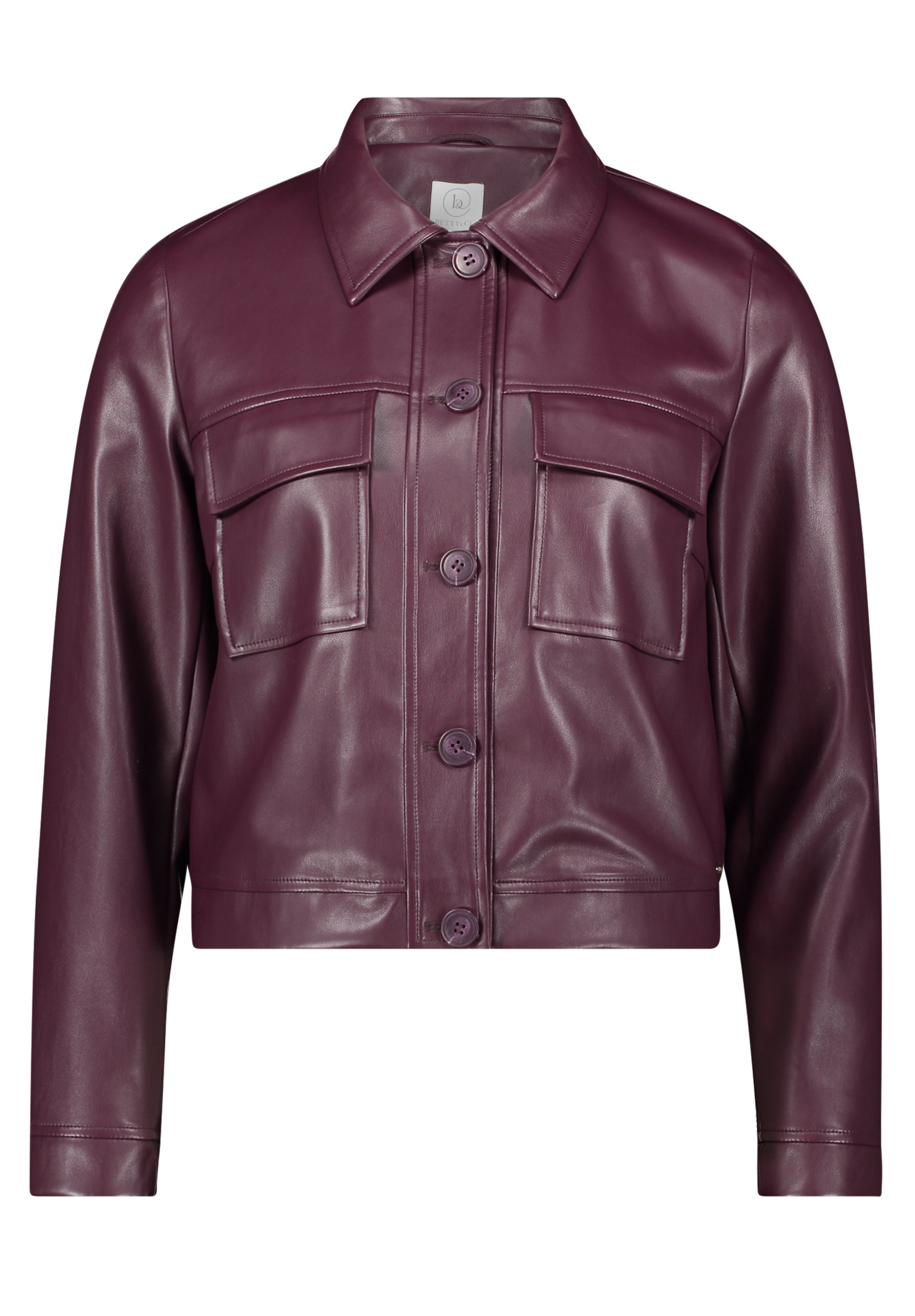 Betty&Co Jackenblazer "Betty & Co Damen Lederjacke langarm" günstig online kaufen