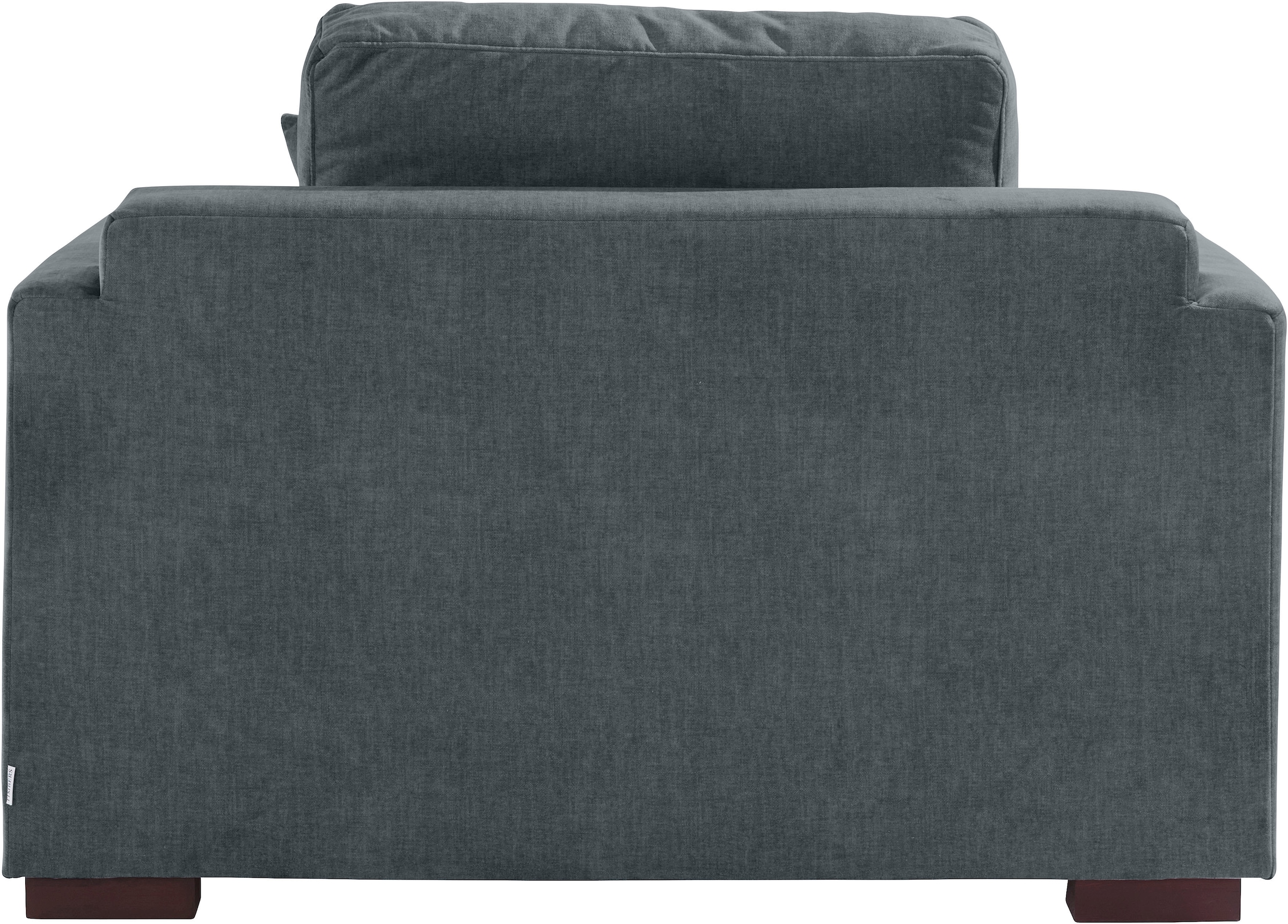 Home affaire Loveseat »Fresh Pond Sessel«, weicher Sitzkomfort, incl. Zierkissen, B/T/H: 140/96/95 cm