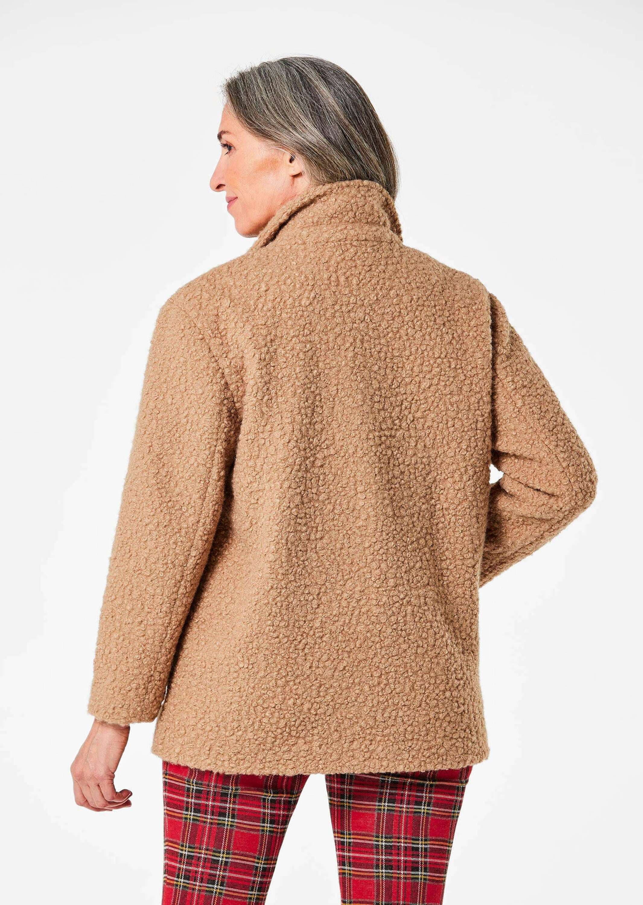 GOLDNER Blouson »Teddy Jacke mit Stehkragen«