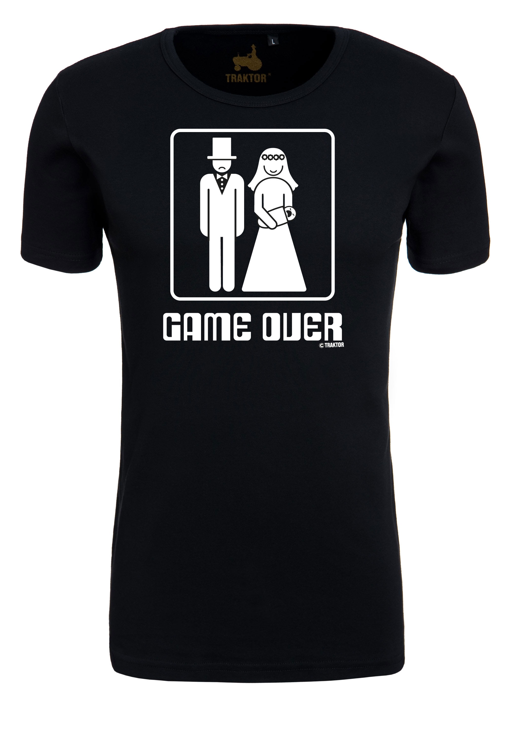 LOGOSHIRT T-Shirt "Game Over", mit lustigem Print günstig online kaufen