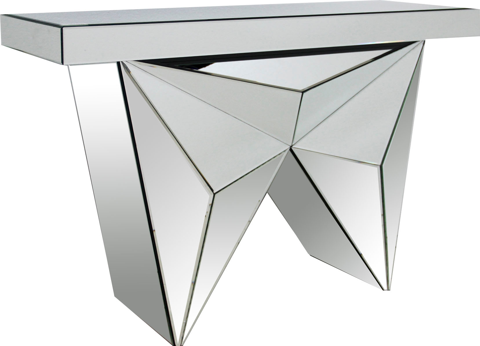 SalesFever Konsolentisch "Design-Konsole für stilvolles Ambiente" verspiege günstig online kaufen