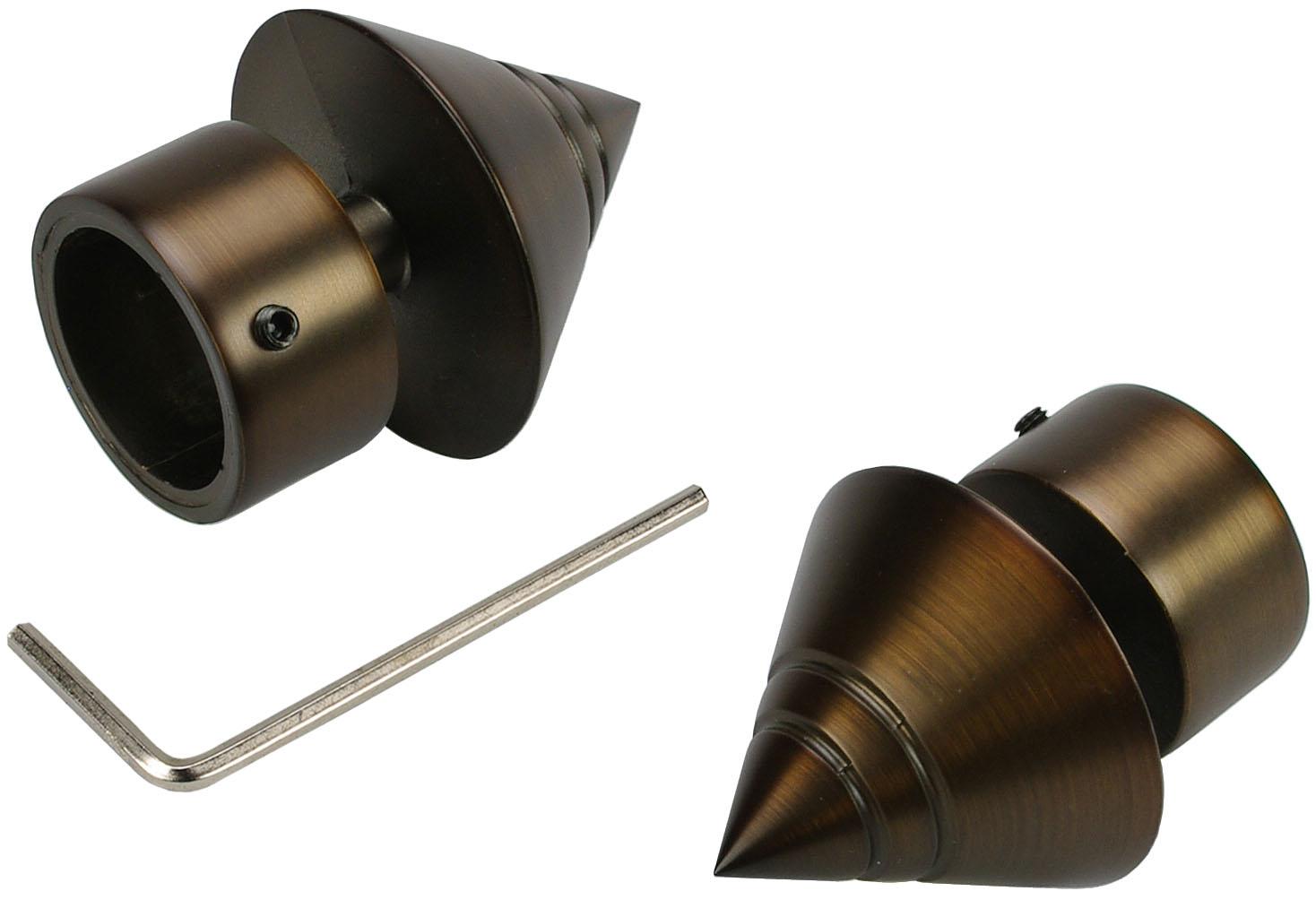 Thumbnail - Liedeco Gardinenstange "CELKEGEL01SG2L" Ø 25 mm 2 läufig-läufig Fixmaß 2-läufig im Fixmaß Ø 25 mm