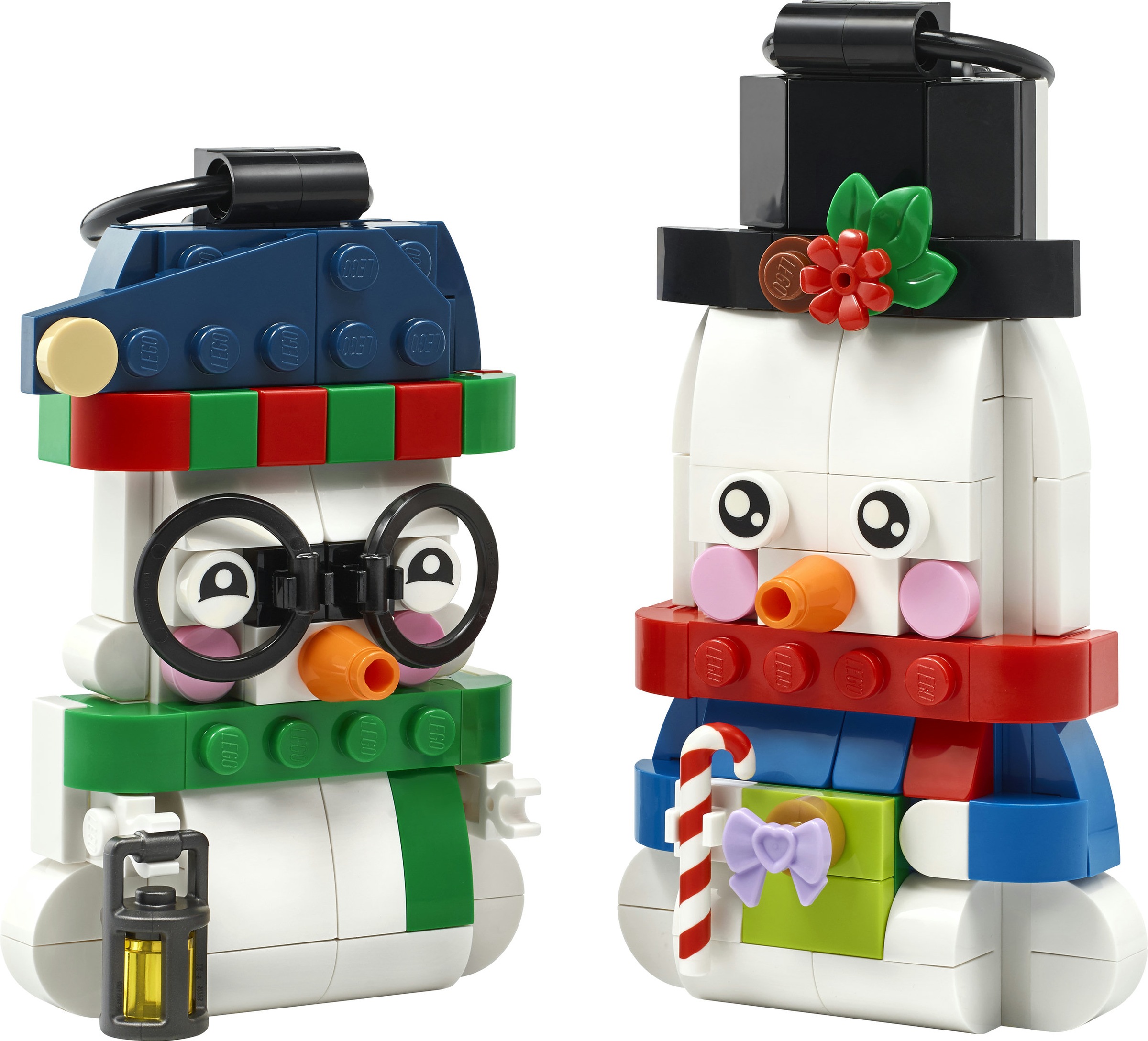 LEGO® Konstruktionsspielsteine »Deko-Schneemänner (40812), LEGO Iconic« Made in Europe