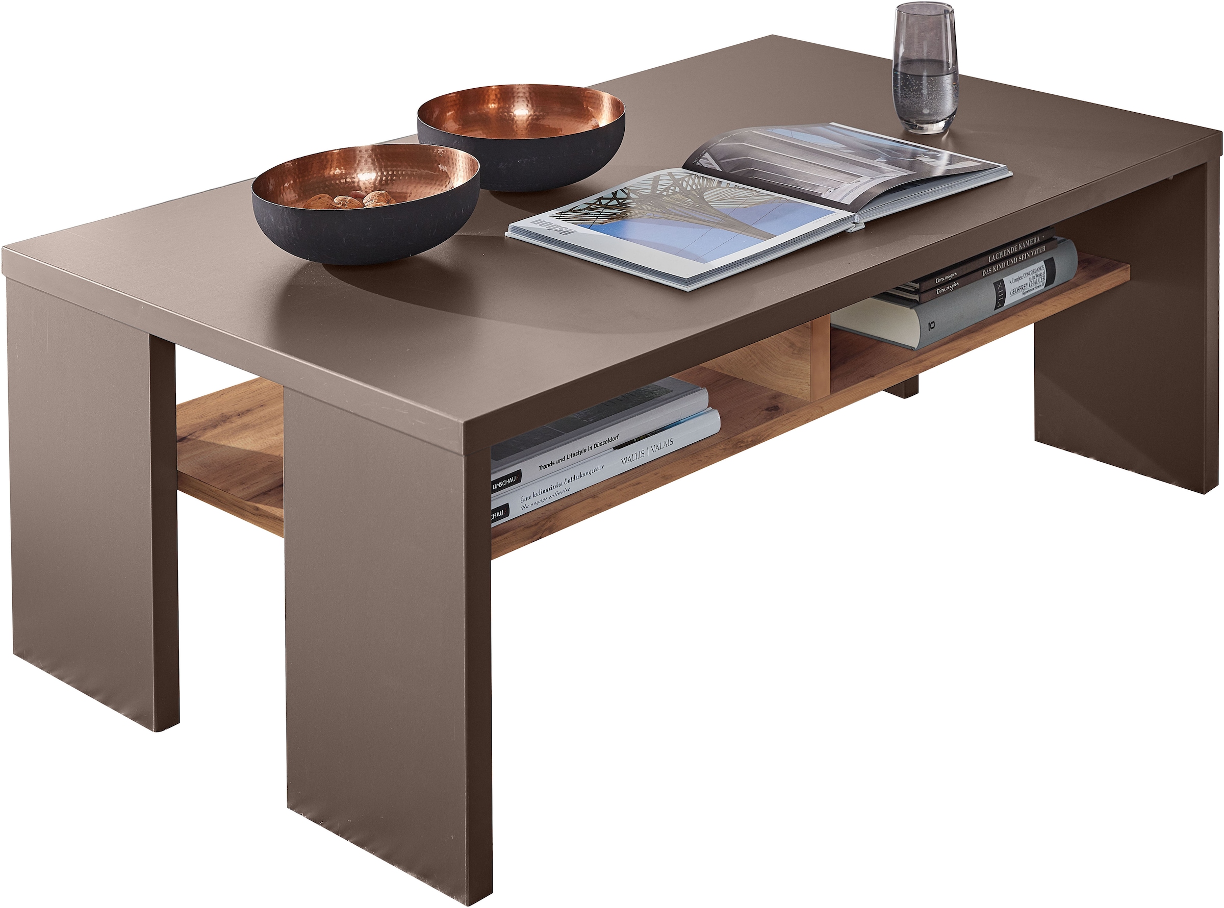 Innostyle Couchtisch "Fun Plus II" 1 tlg. 2 Fächer, ABS Kantenschutz günstig online kaufen