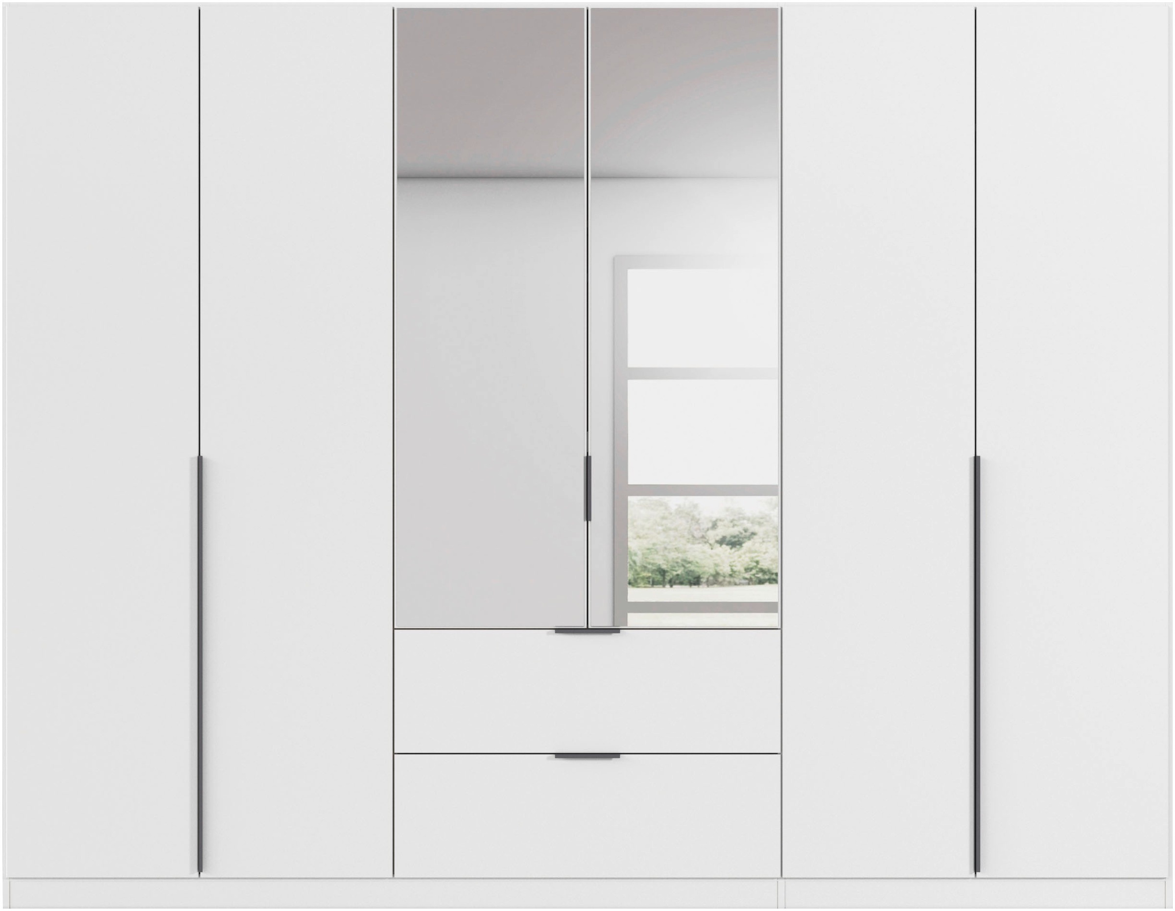 OTTO home Drehtürenschrank "Kleiderschrank Schrank Garderobe AGORDO mit Dek günstig online kaufen