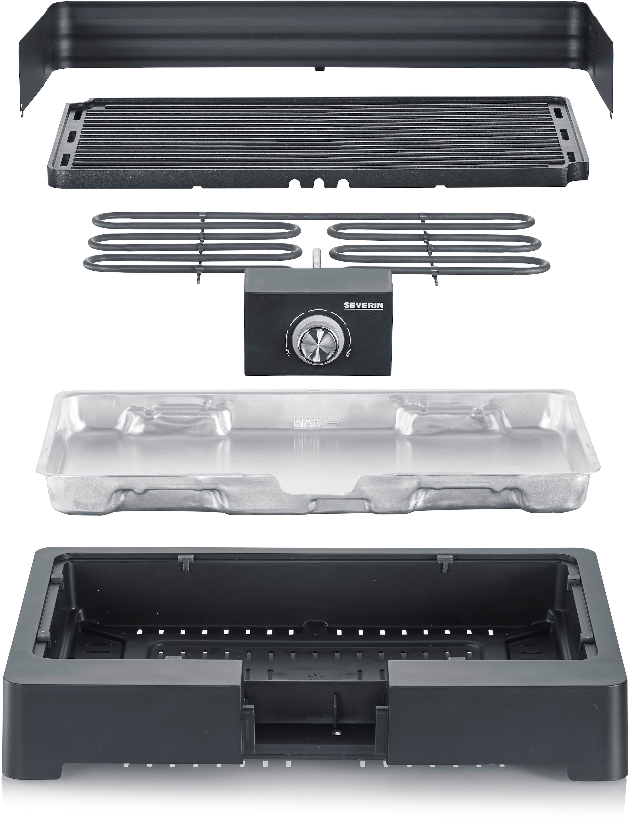 Severin Tischgrill »PG 8567«, 2200 W, Elektrogrill mit Platte