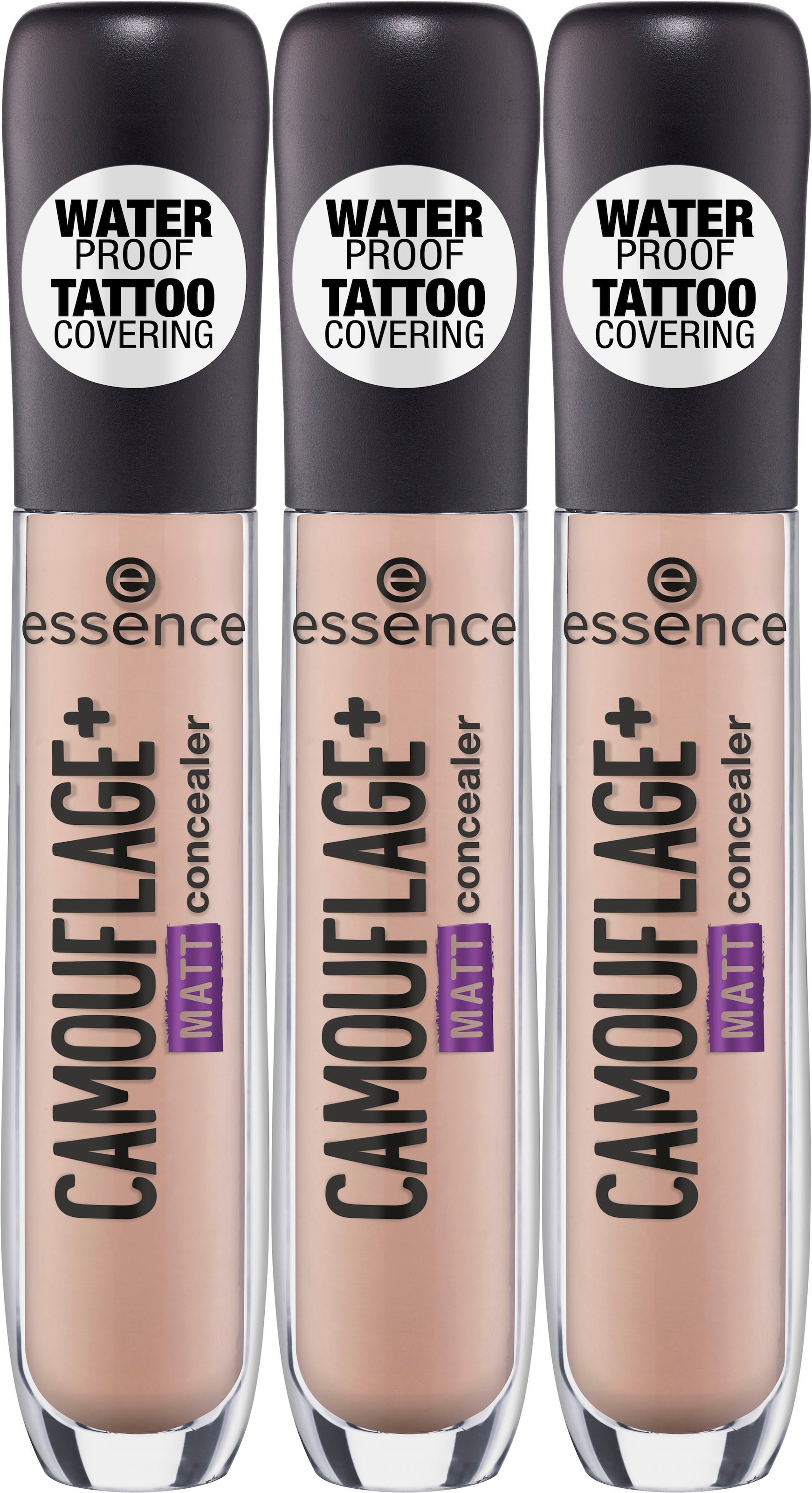 Essence Concealer »CAMOUFLAGE+ MATT«, (Set, 3 tlg.)