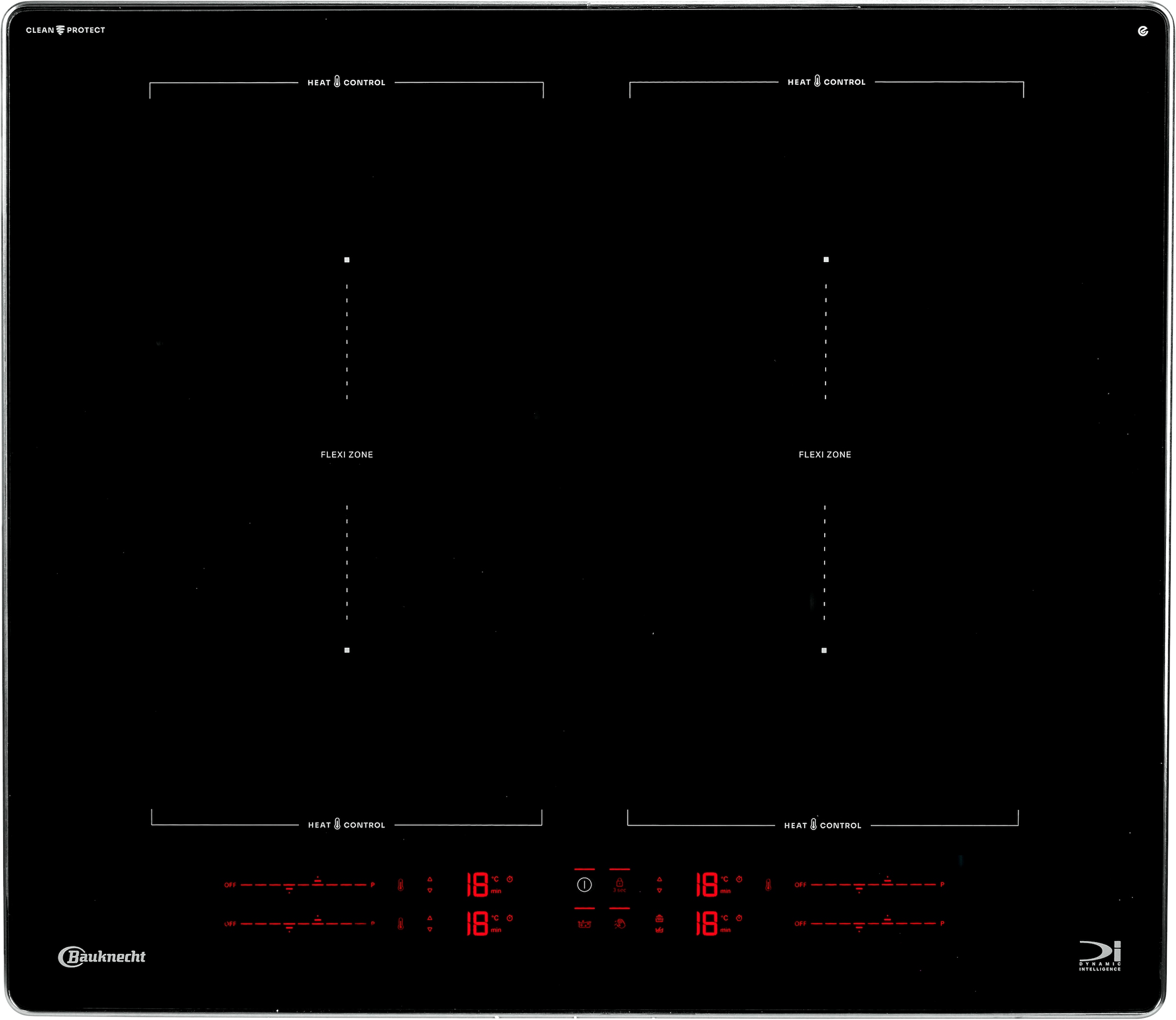 BAUKNECHT Induktions-Kochfeld "BTX6019DCA" HeatControl - präzise Steuerung günstig online kaufen