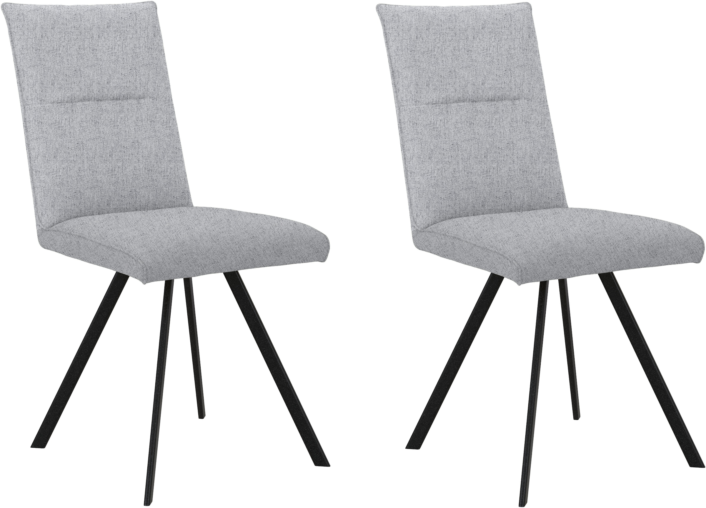 OTTO home 4-Fußstuhl "Sava" (Set) 2 Stk.Metallgestell günstig online kaufen