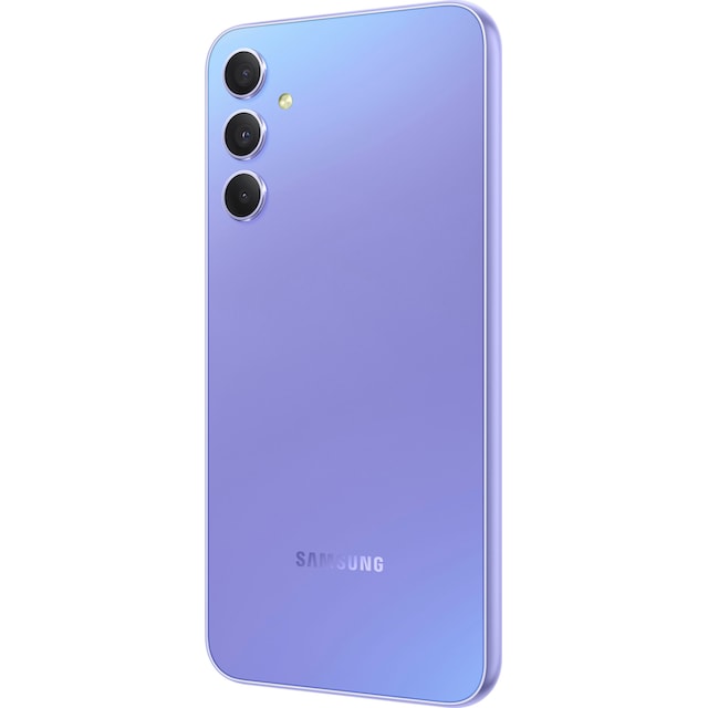 Samsung Smartphone »Galaxy A34 5G 128GB«, leicht violett, 16,65 cm/6,6 Zoll,  128 GB Speicherplatz, 48 MP Kamera | BAUR