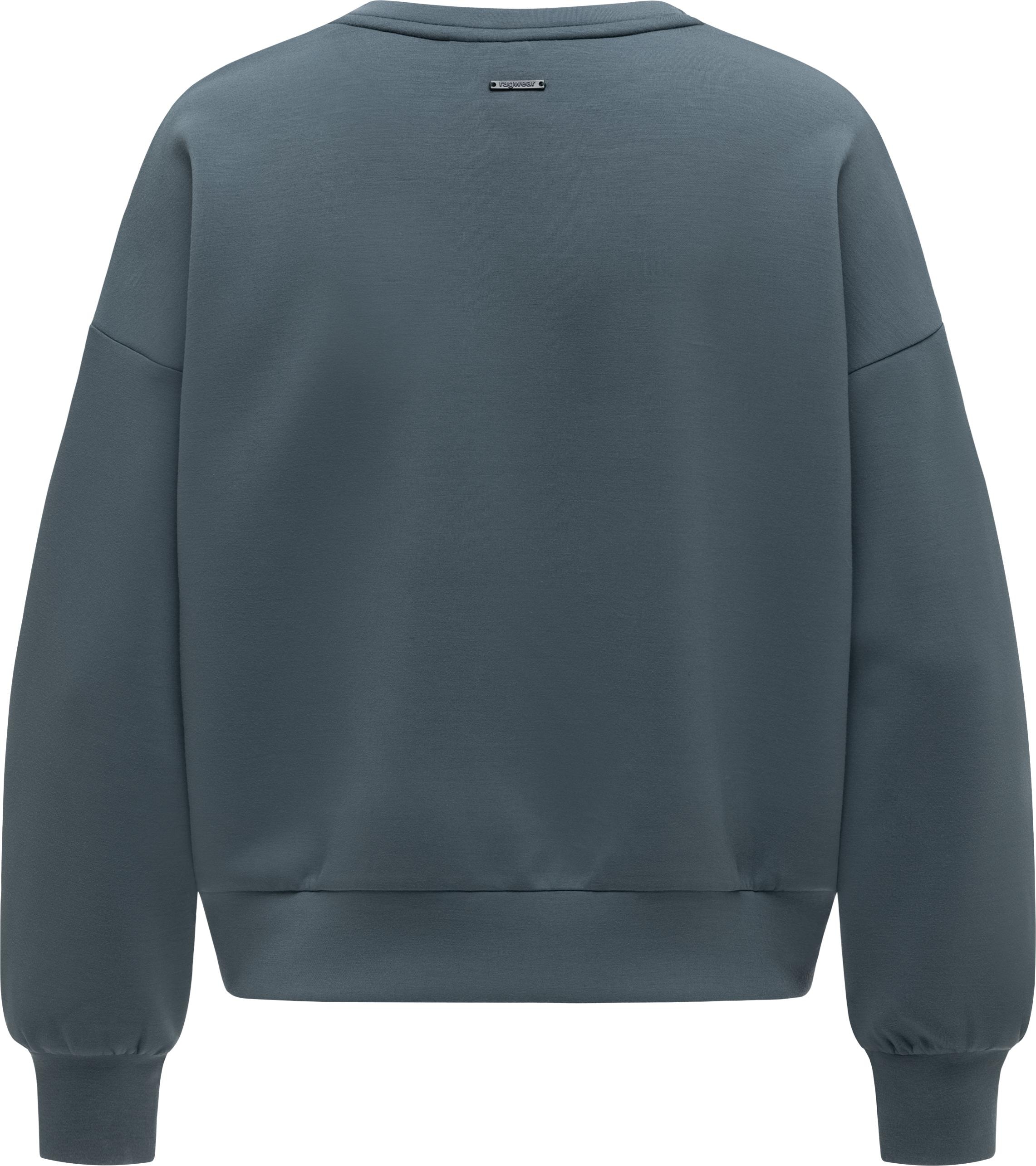 Ragwear Sweater »Wuss Solid«, lässiges oversized Damen Sweatshirt
