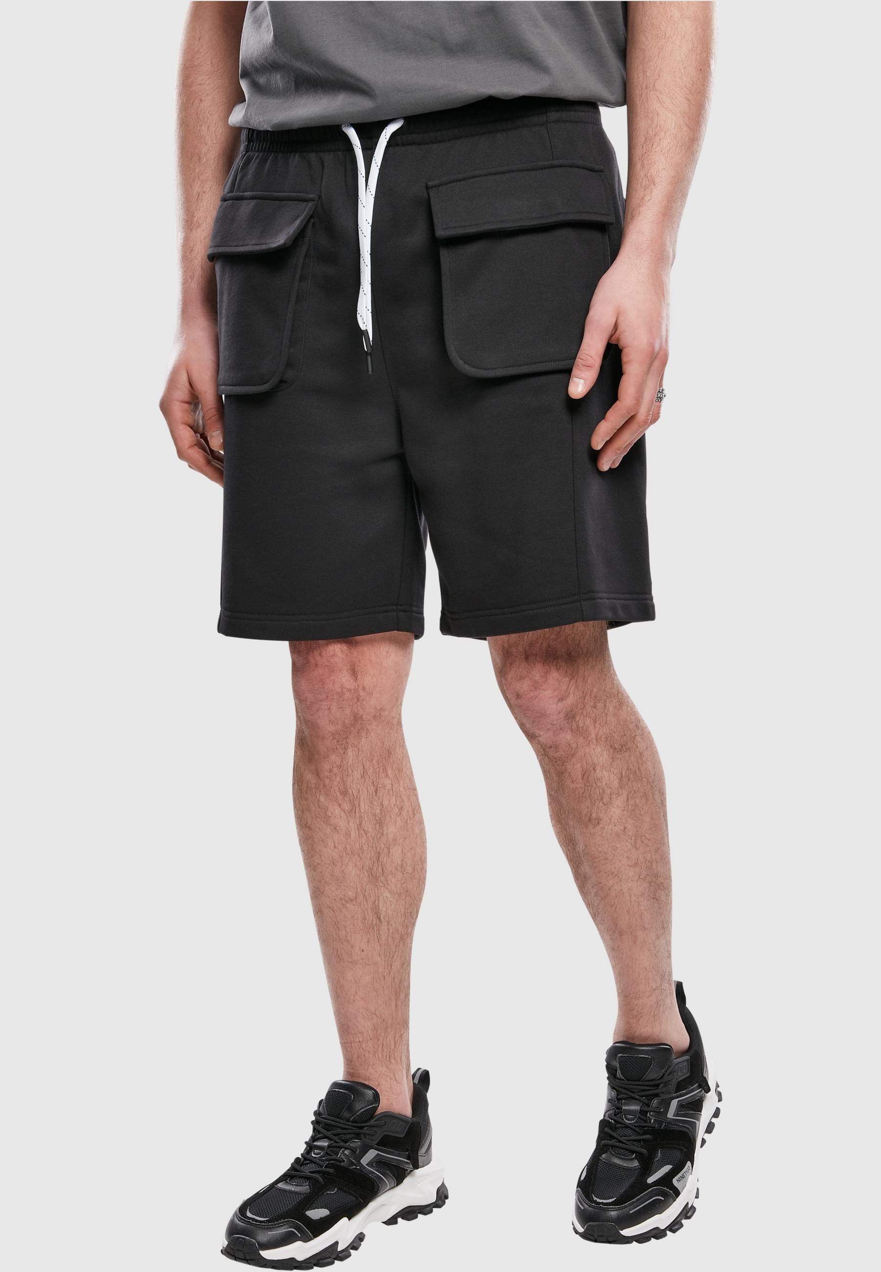 URBAN CLASSICS Sweatshorts »Urban Classics Herren Big Pocket Terry Sweat Shorts«, (1 tlg.)