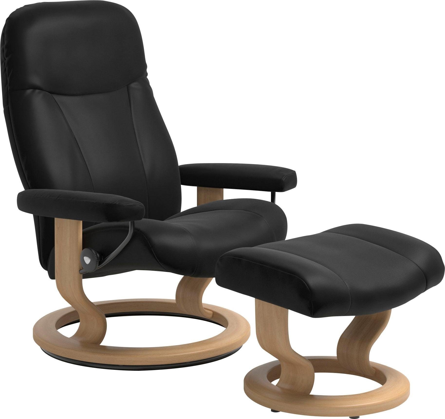 Stressless Relaxsessel "Garda", (Set, Relaxsessel mit Hocker), mit Hocker, günstig online kaufen