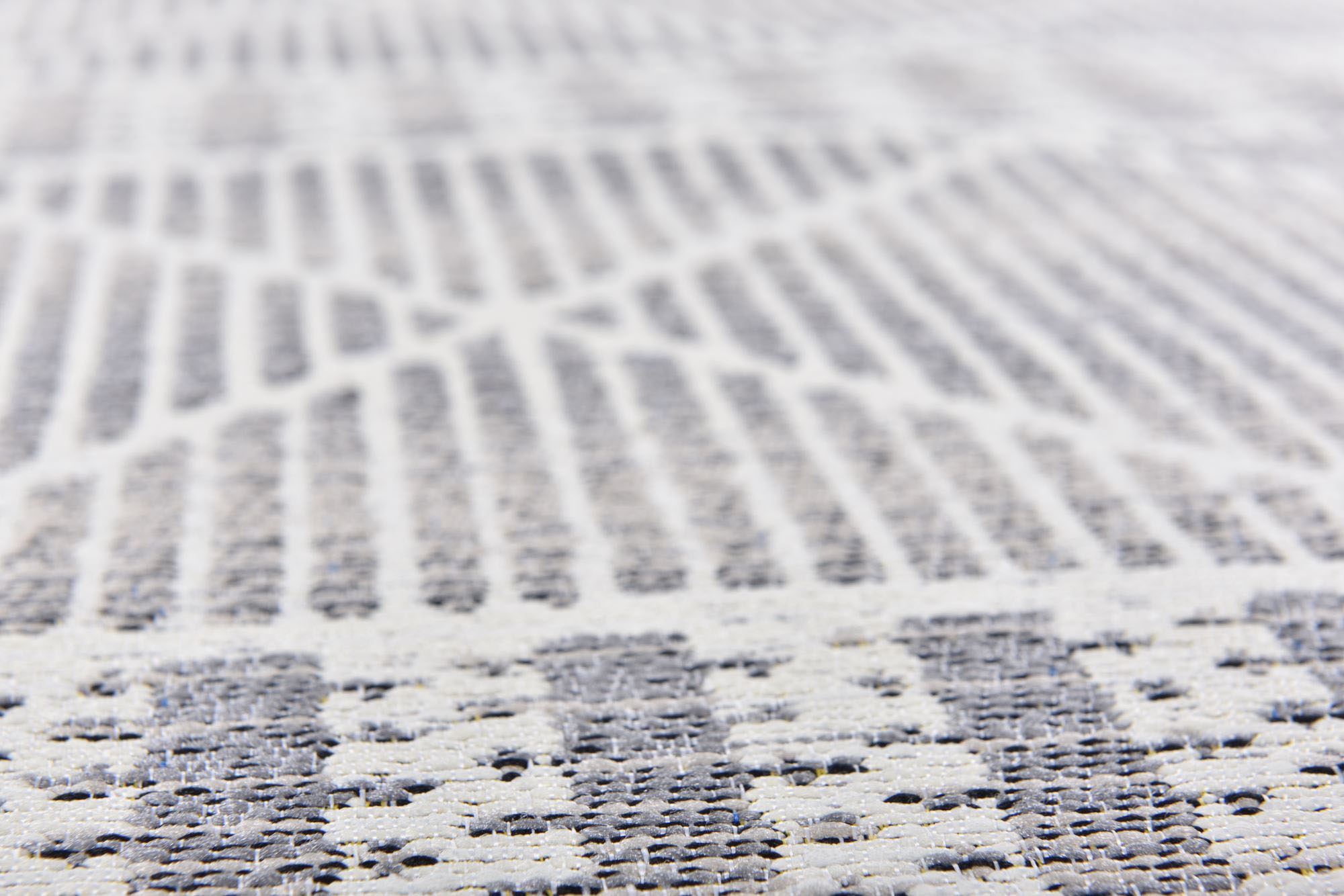 TOM TAILOR HOME Teppich »Funky Outdoor Geometric«, rechteckig, 5 mm Höhe, Flachgewebe, modernes Rauten Design, Outdoor geeignet, Wohnzimmer