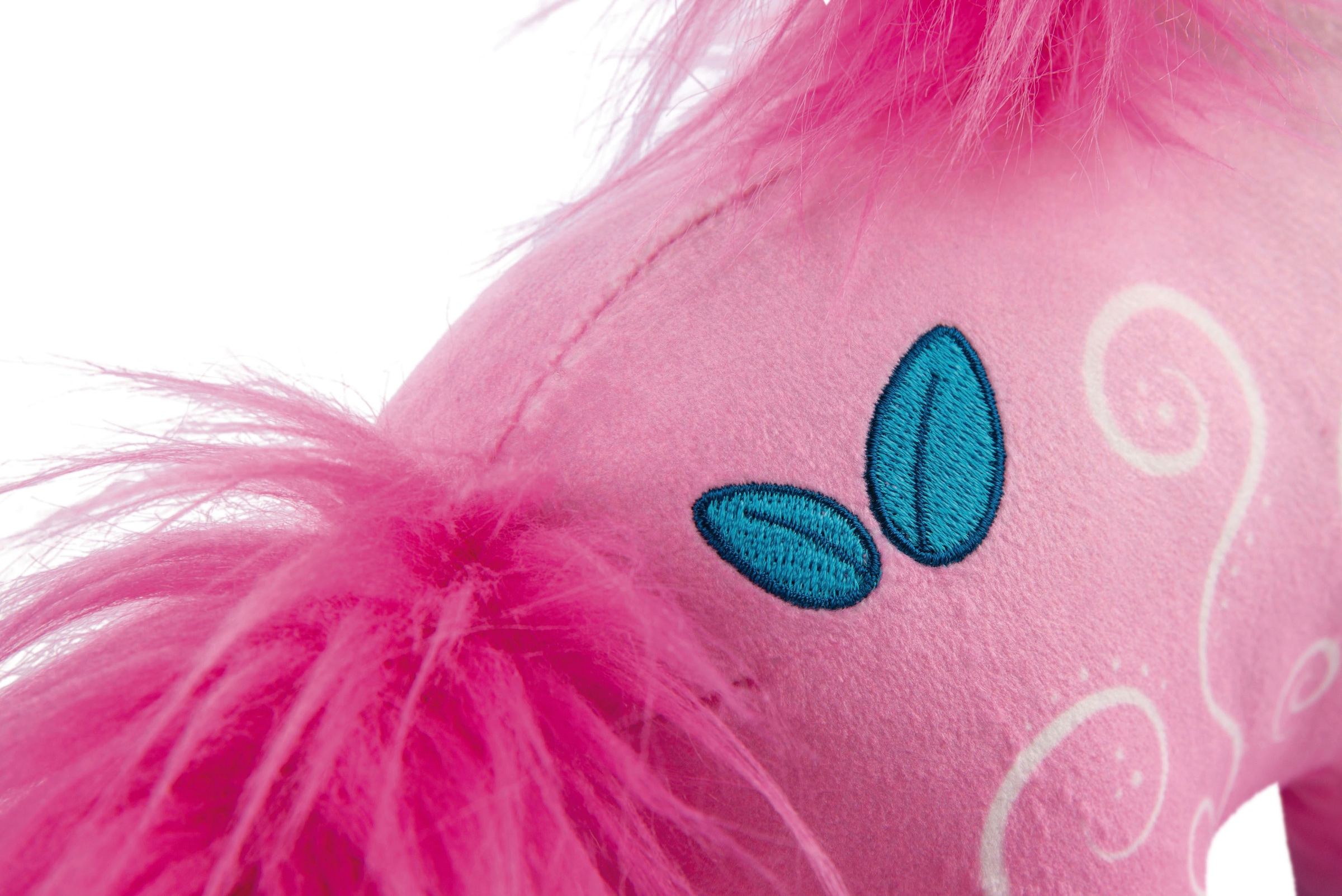 Nici Kuscheltier »Theodor & Friends Einhorn Midnight Floral, 22 cm«, enthält recyceltes Material (Global Recycled Standard)