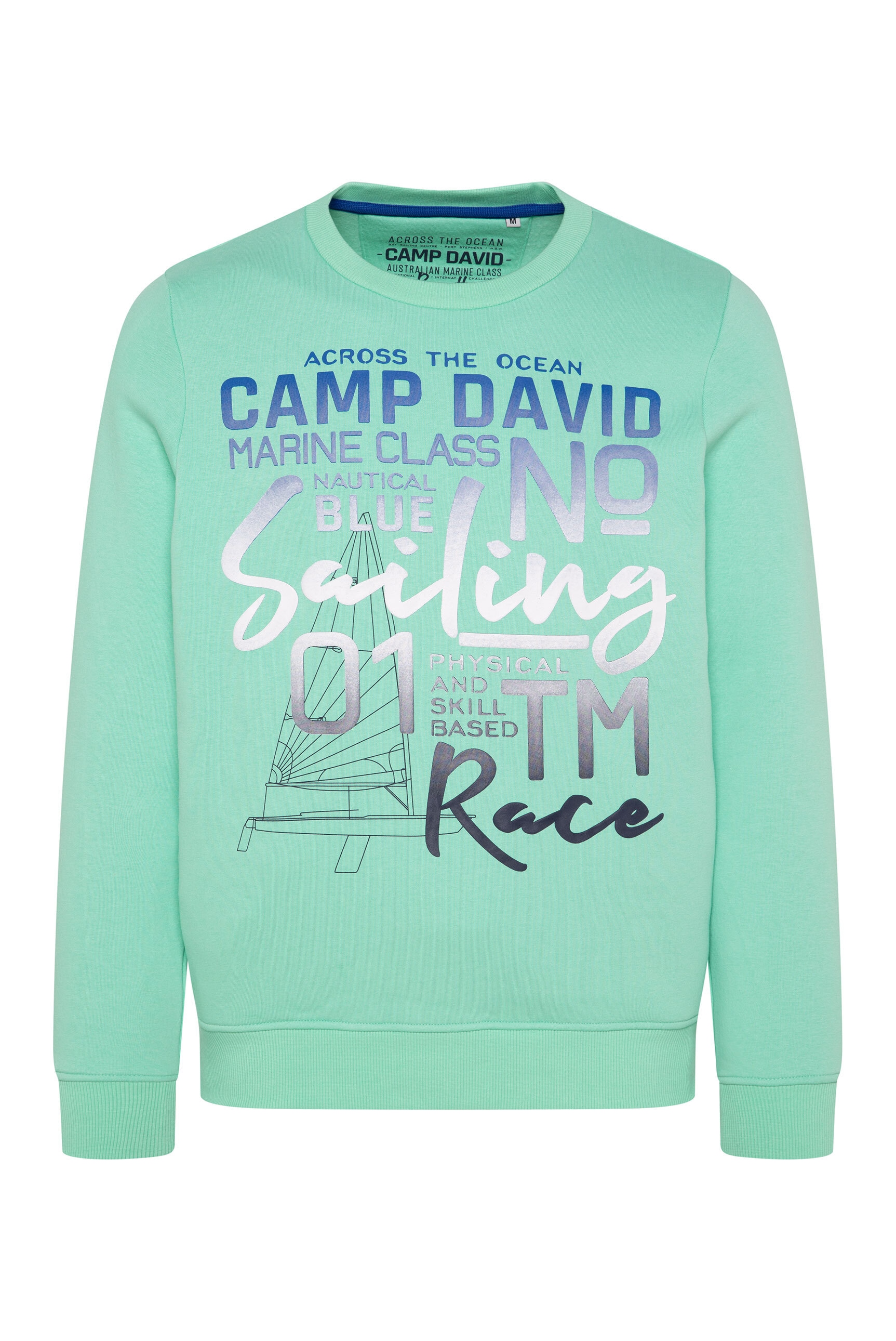 CAMP DAVID Sweater, mit weicher Innenseite