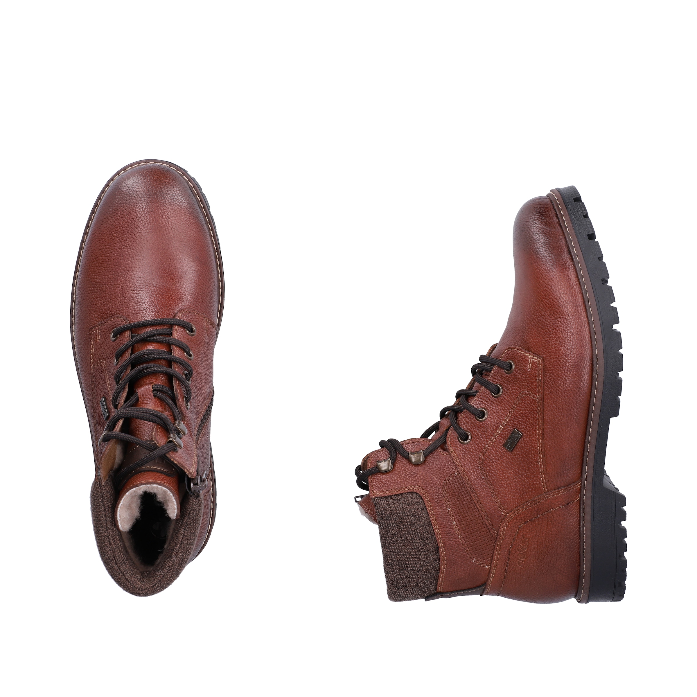 Rieker Winterboots  Schnürboots mit wasserabweisender riekerTEX-Membran, Schurwollfutter