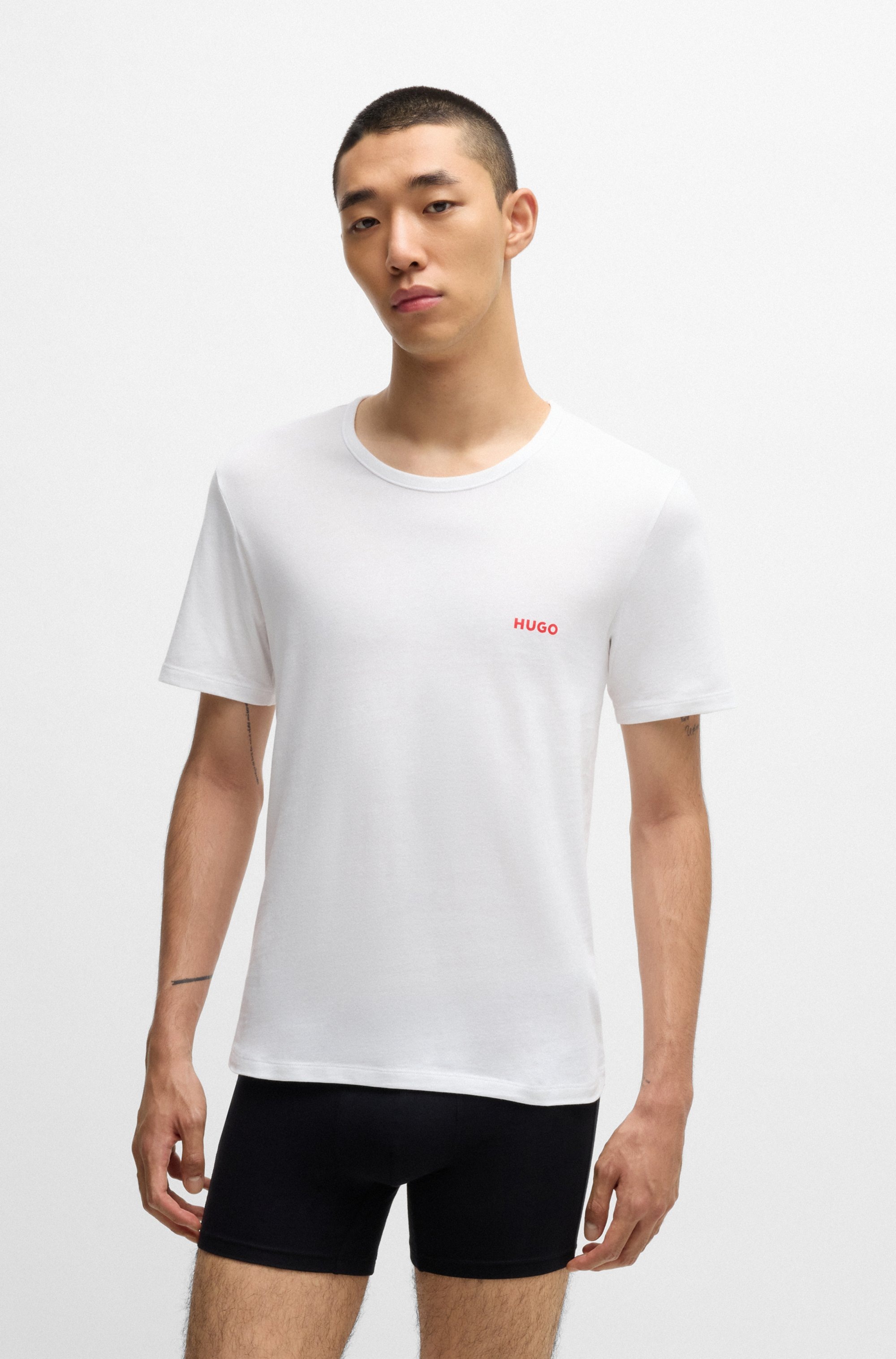 HUGO Underwear T-Shirt "RN TRIPLET P", 3 Stk. günstig online kaufen
