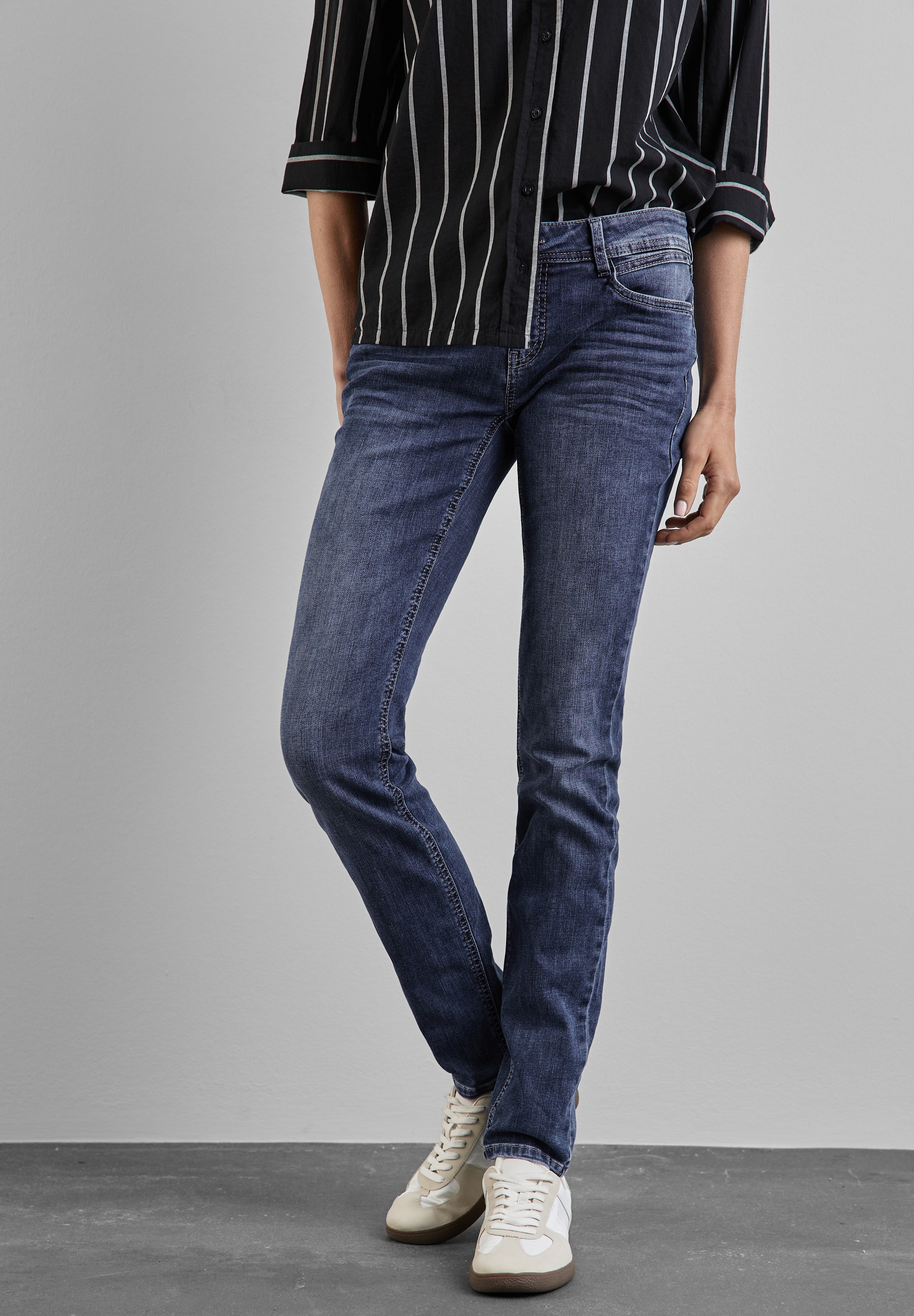 STREET ONE Comfort-fit-Jeans, 5-Pocket-Style