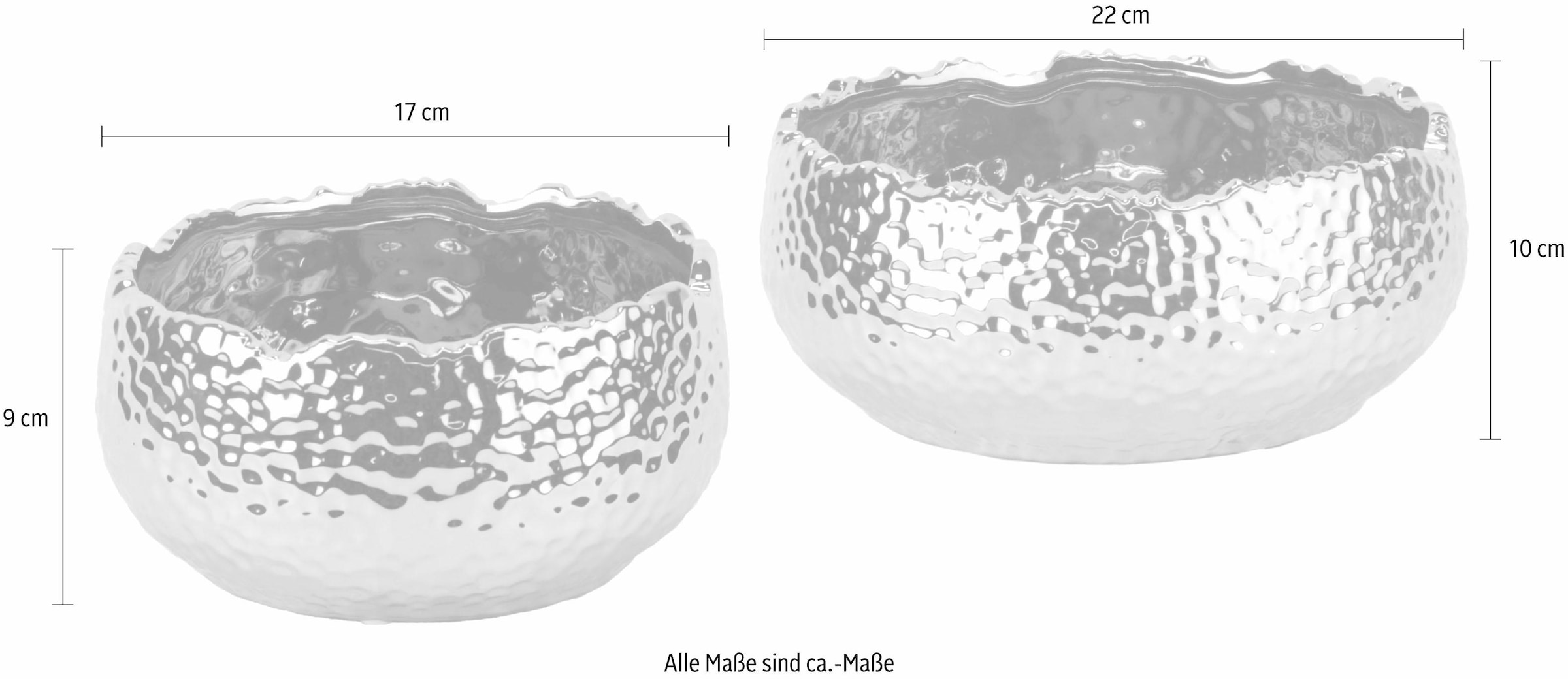 I.GE.A. Dekoschale, (Set, 2) kaufen | BAUR