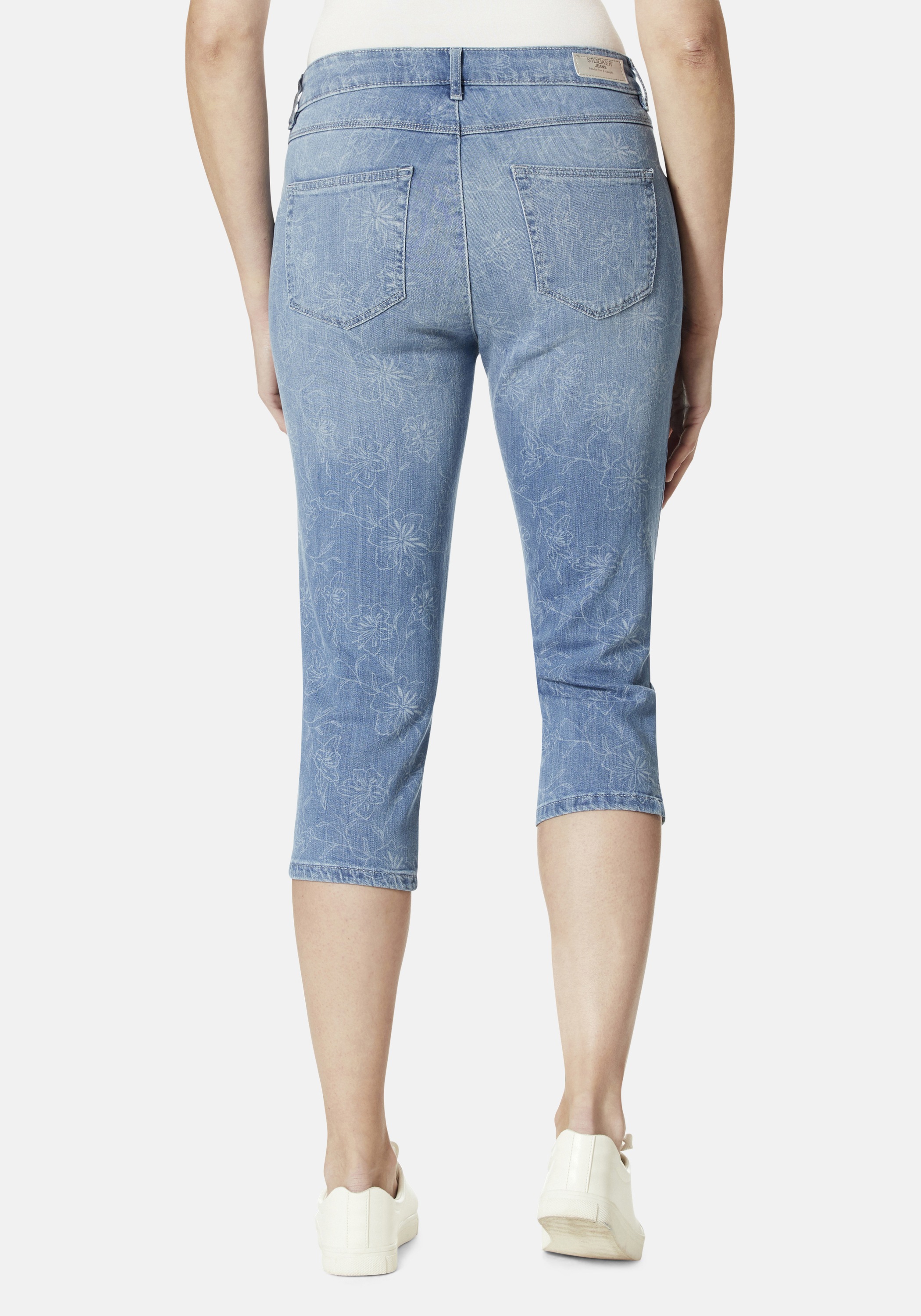 STOOKER WOMEN 7/8-Hose "Tahiti Print Capri Slim Fit", Capri Slim Fit Casual günstig online kaufen